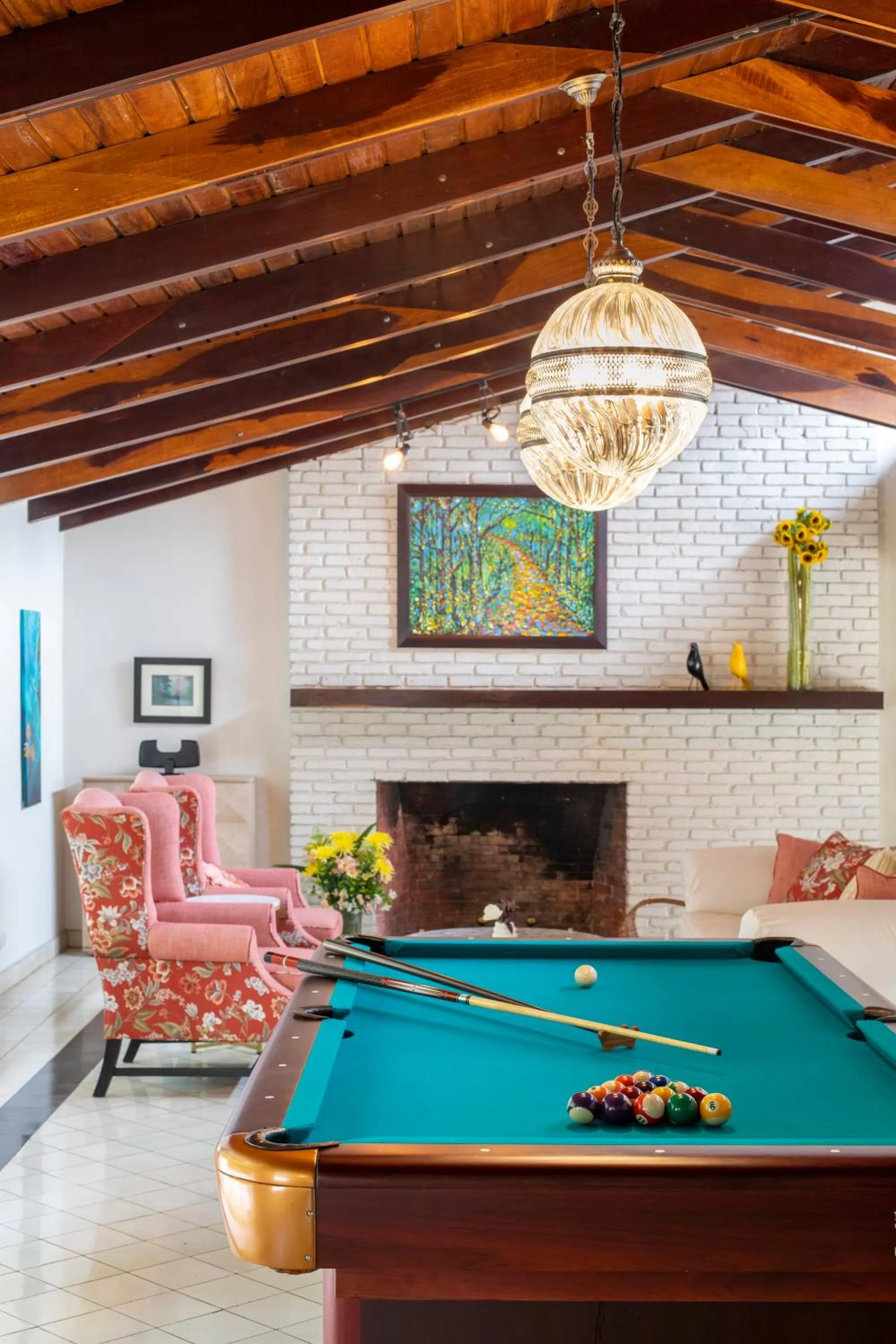 Living room in Villa San Ignacio