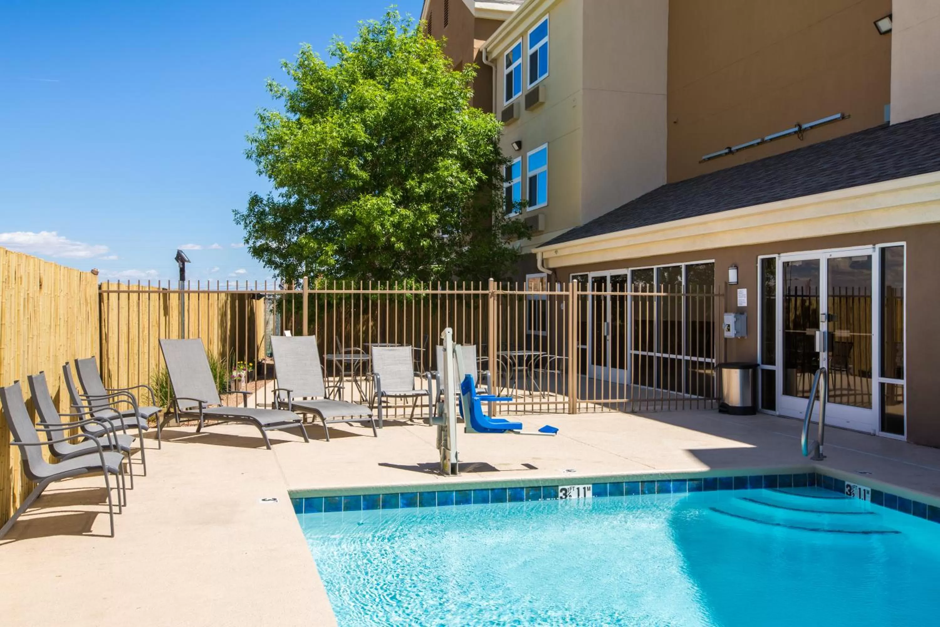 Swimming pool in Baymont by Wyndham Albuquerque Airport