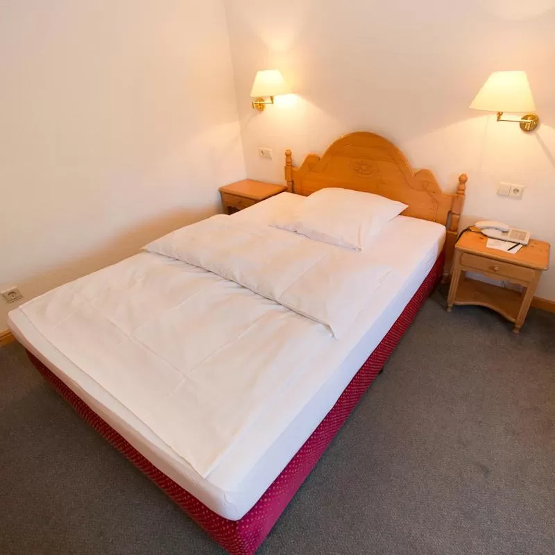 Bed in Hotel Aselager Mühle