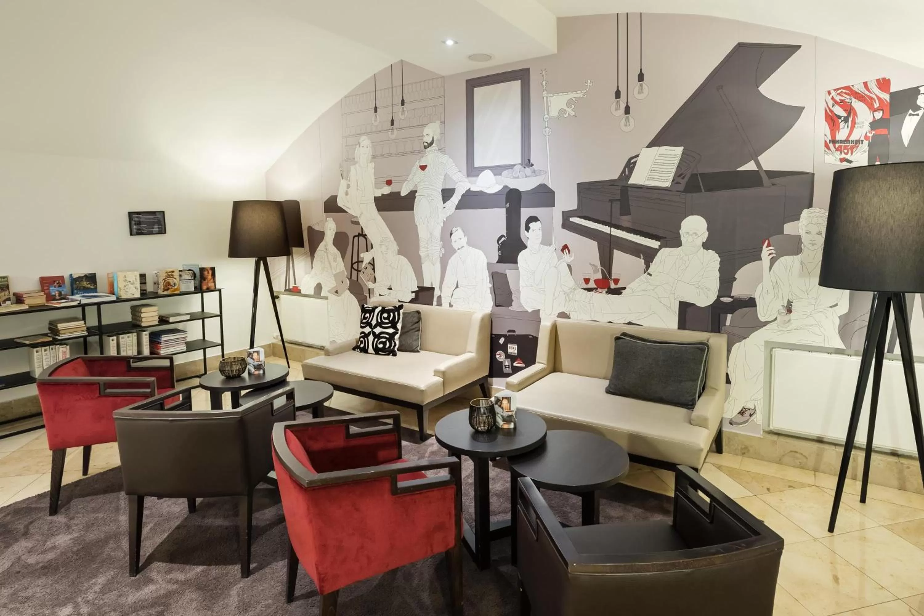 Lobby or reception in Hotel Rathauspark Wien