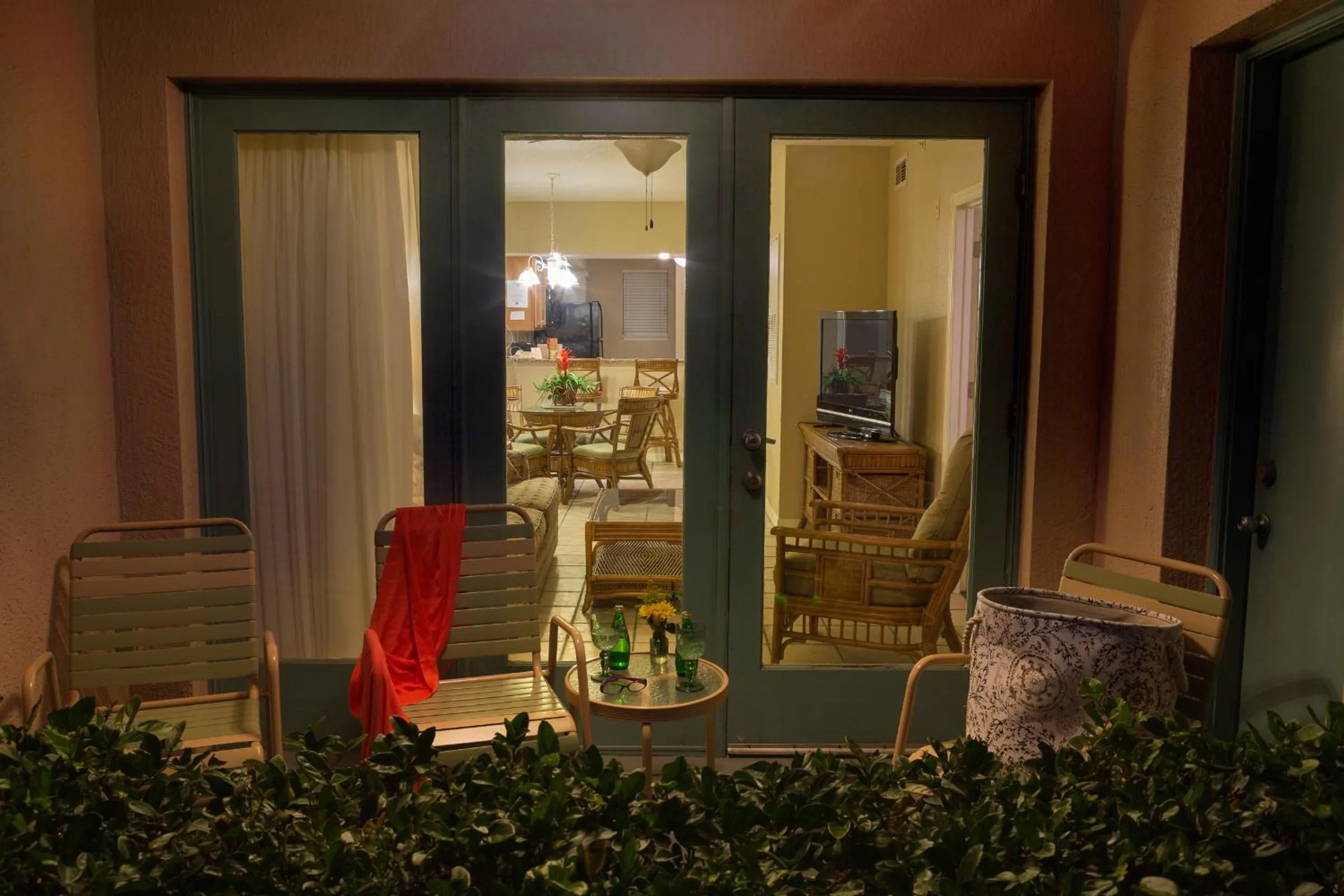 Patio in Vacation Villas 2, a Ramada by Wyndham