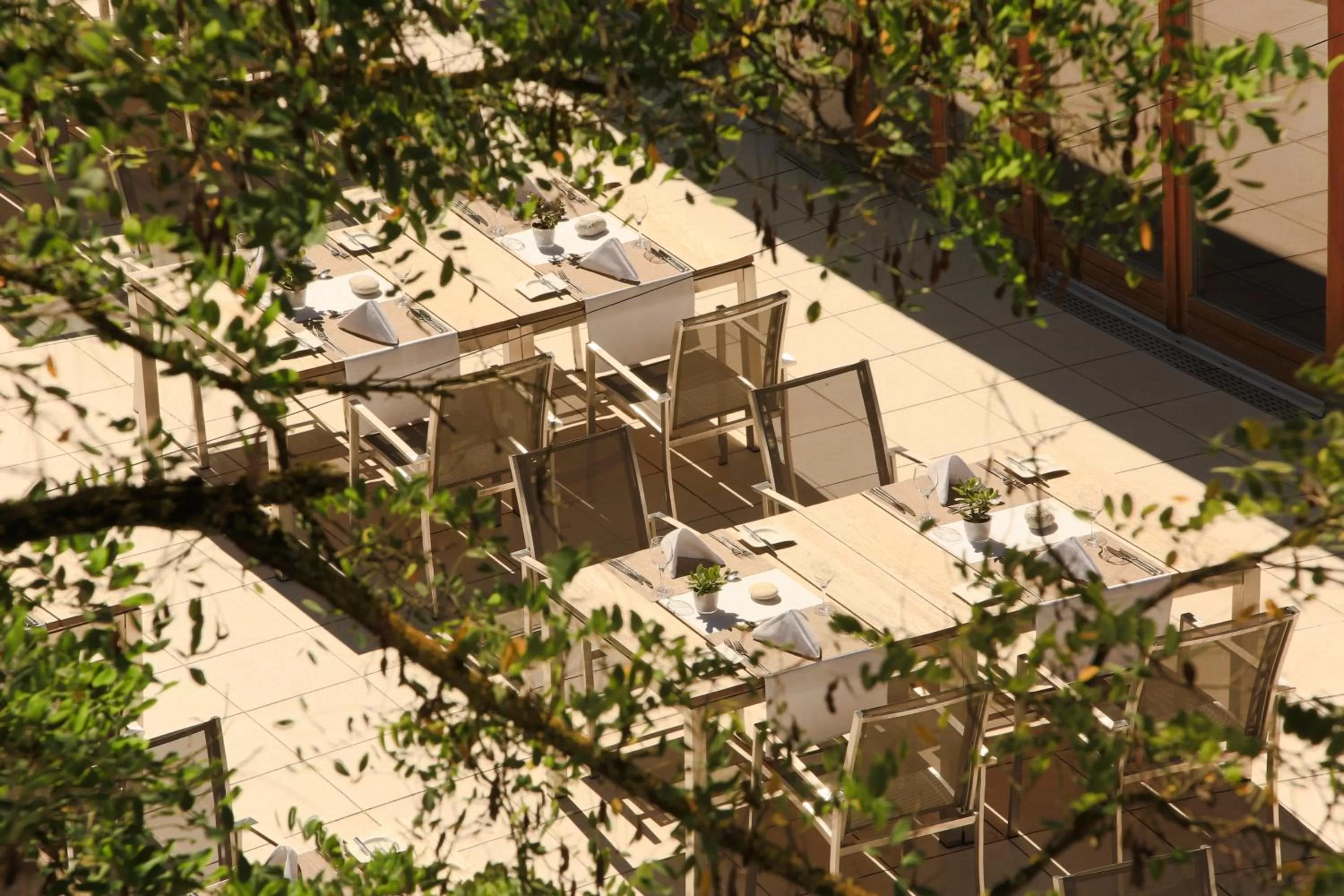 Restaurant/places to eat, Bird's-eye View in Bio Thermalhotel Falkenhof