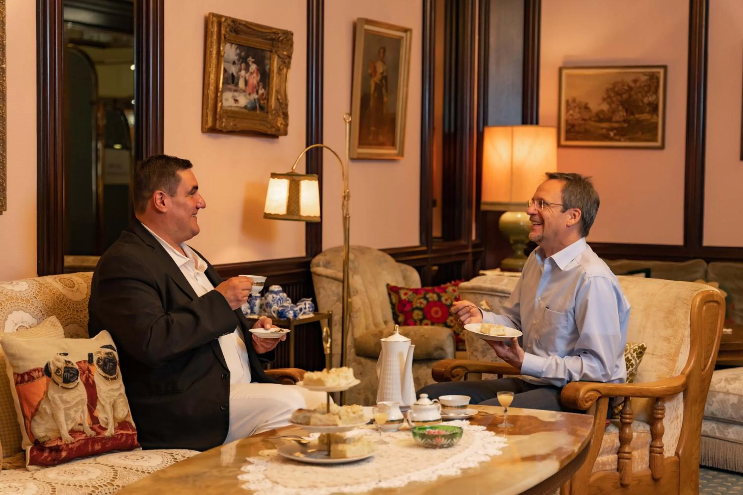 Staff in Tante ALMA's Mannheimer Hotel