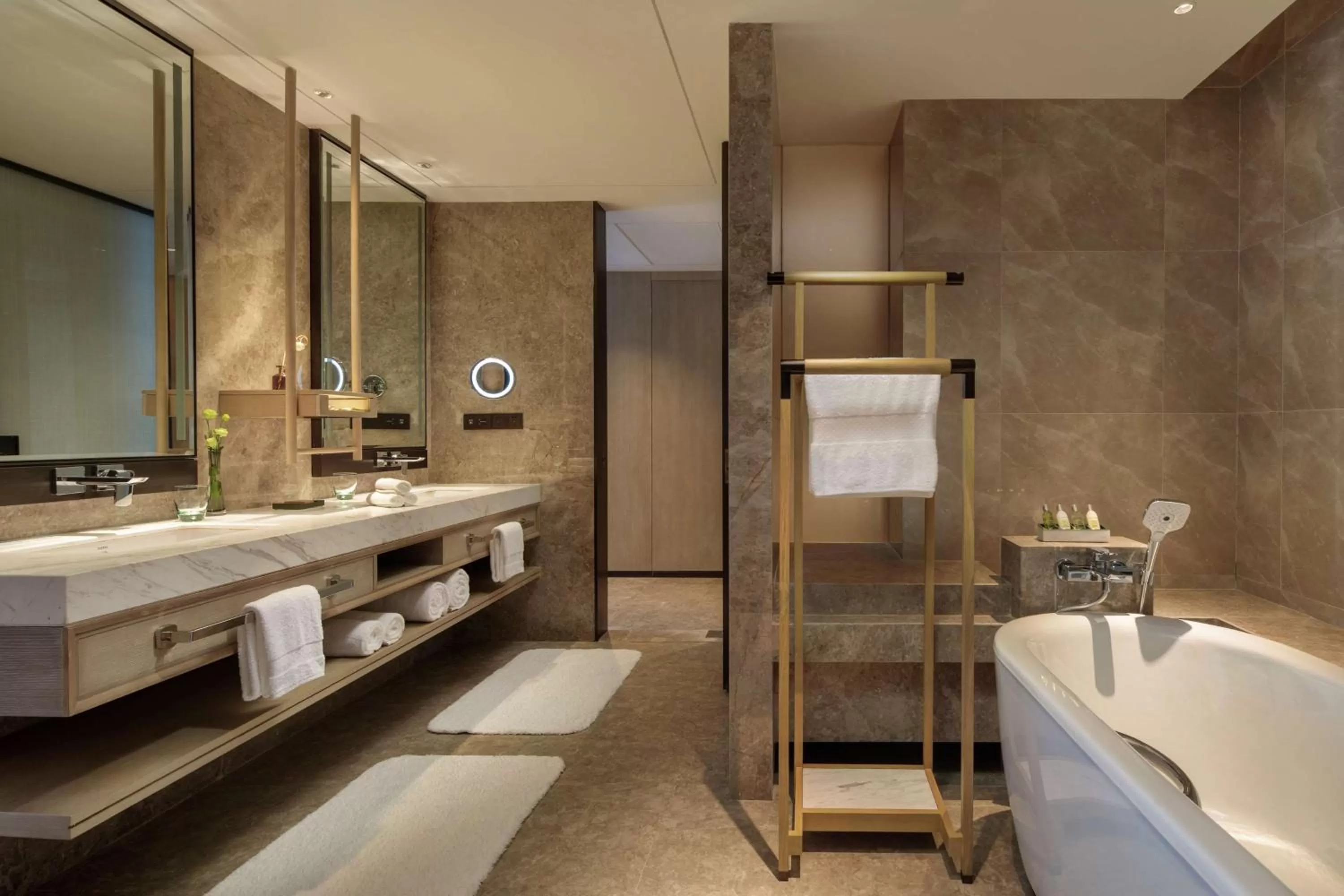 Bathroom in Hilton Chengdu Chenghua - Close to Panda Base and Chunxi Road