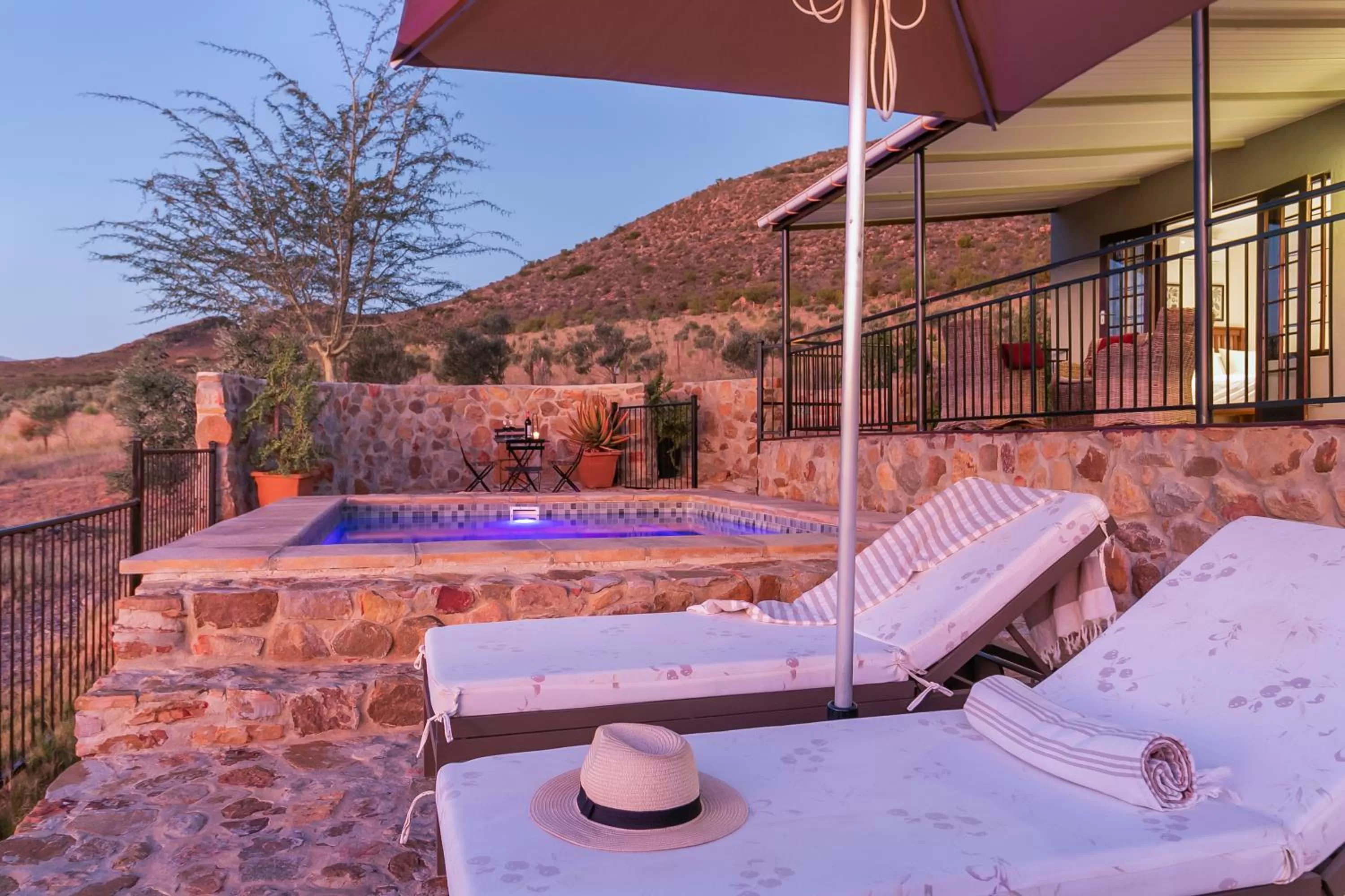 Swimming pool in Olive Hill Guest House