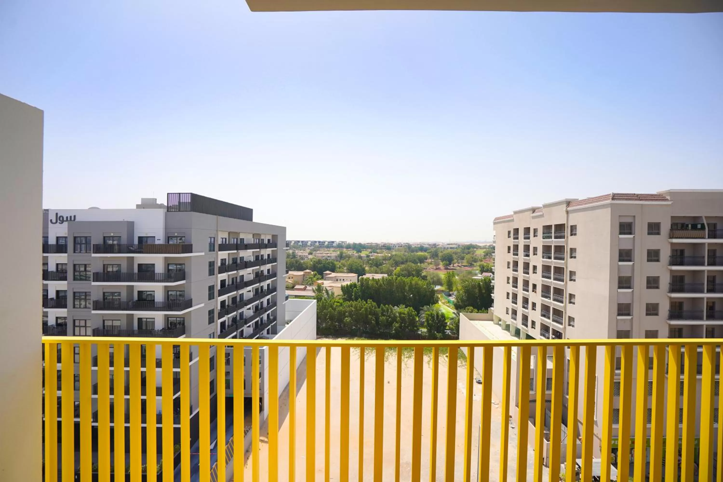 View (from property/room) in YouCo coliving Dubai