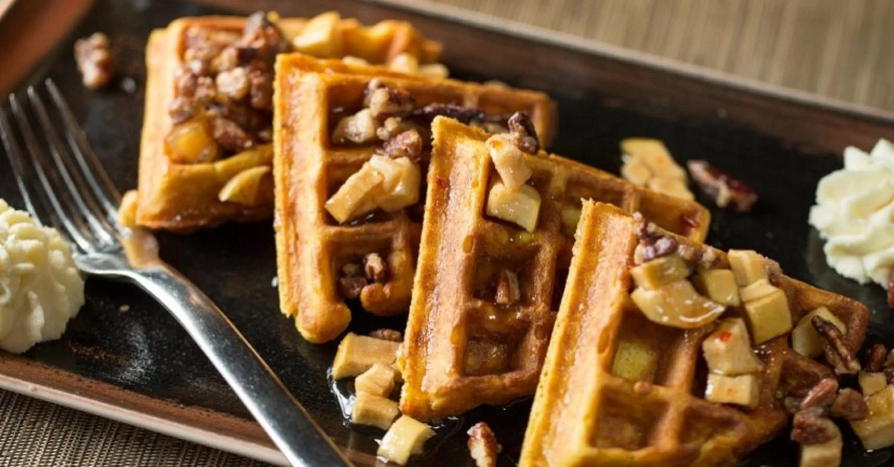 Food close-up in Settlers Inn