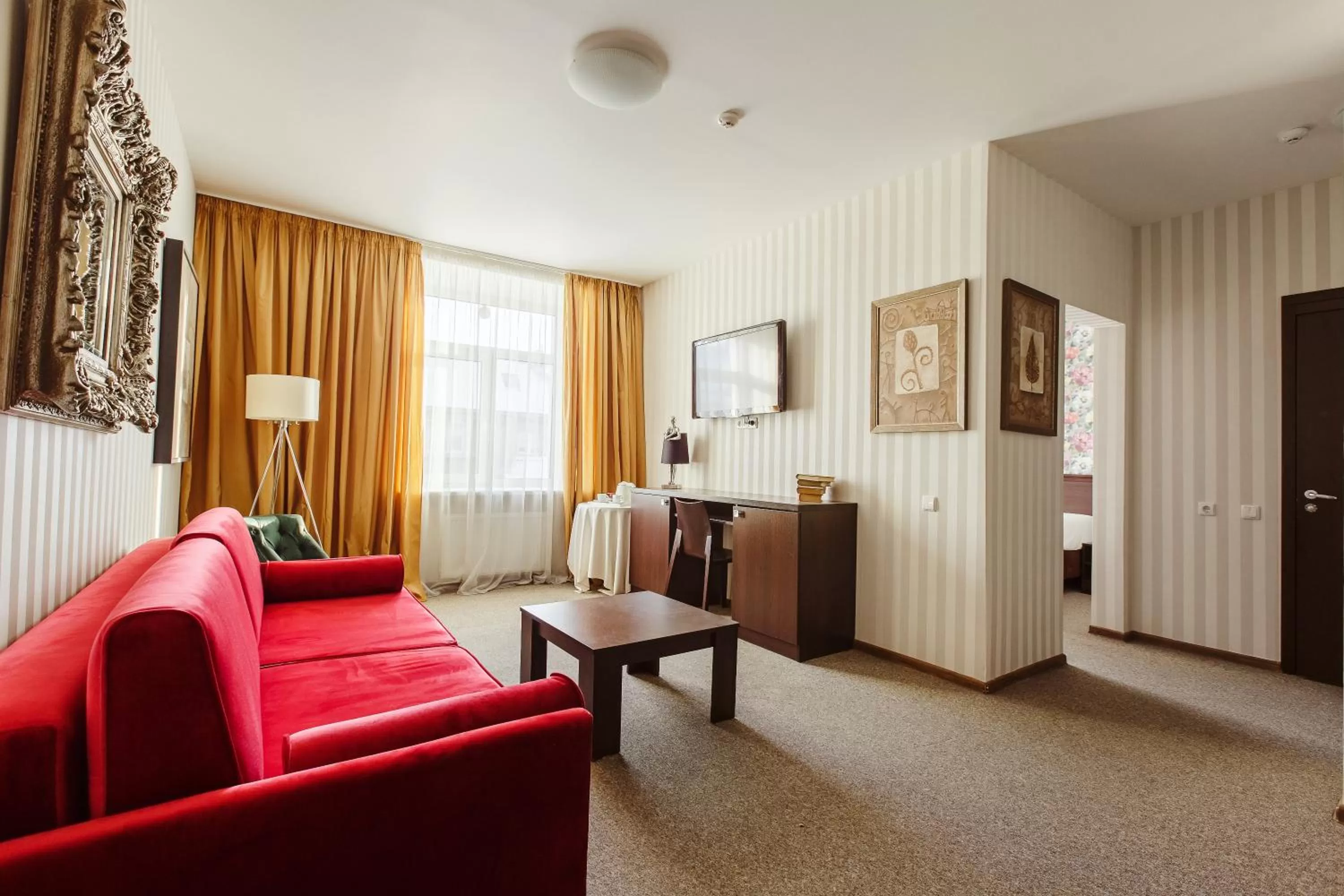 Living room in Old Town Hotel Bohema, Klaipėda