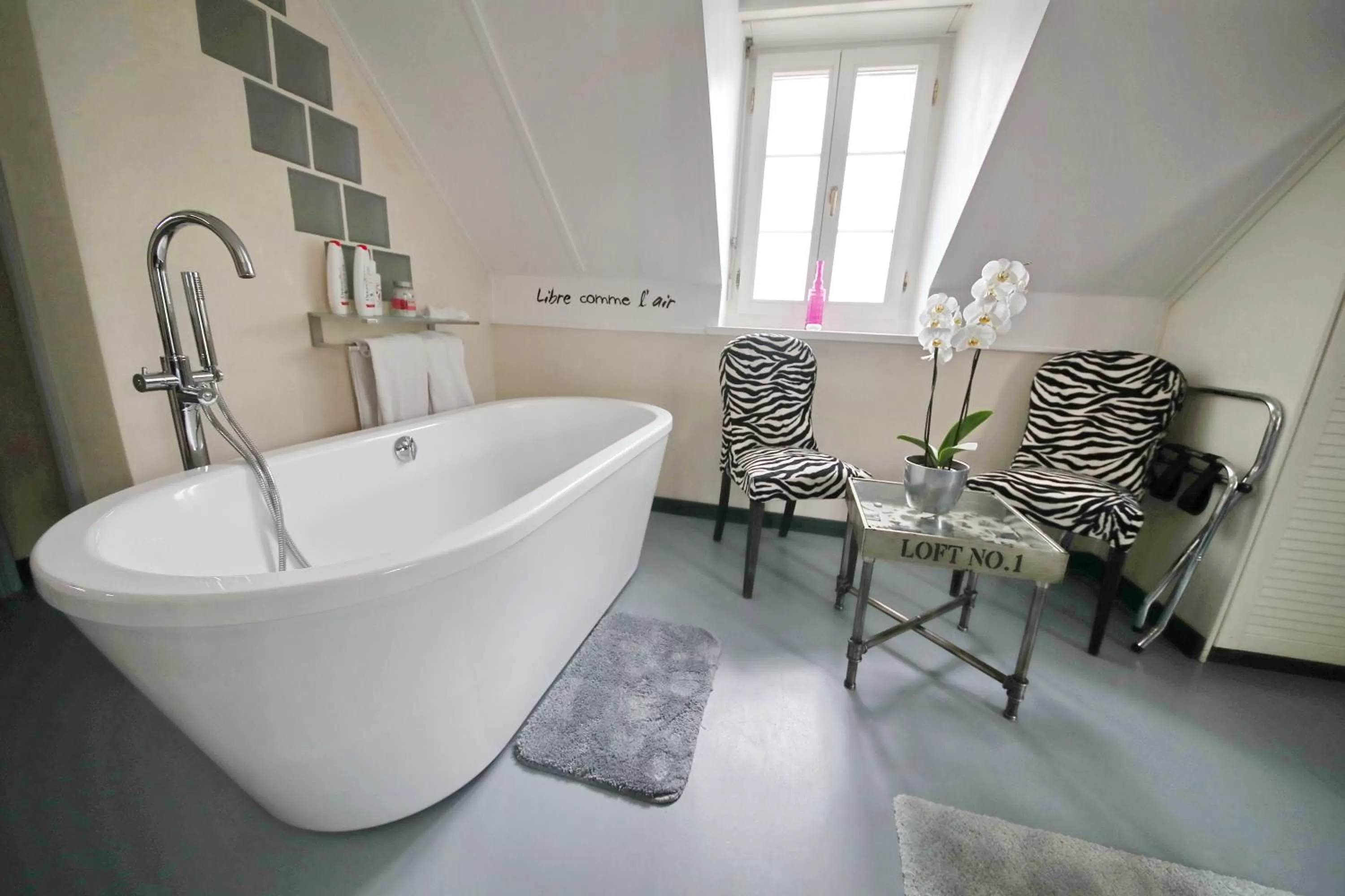 Bathroom in B&B Corseaux Beach & Riviera Beach