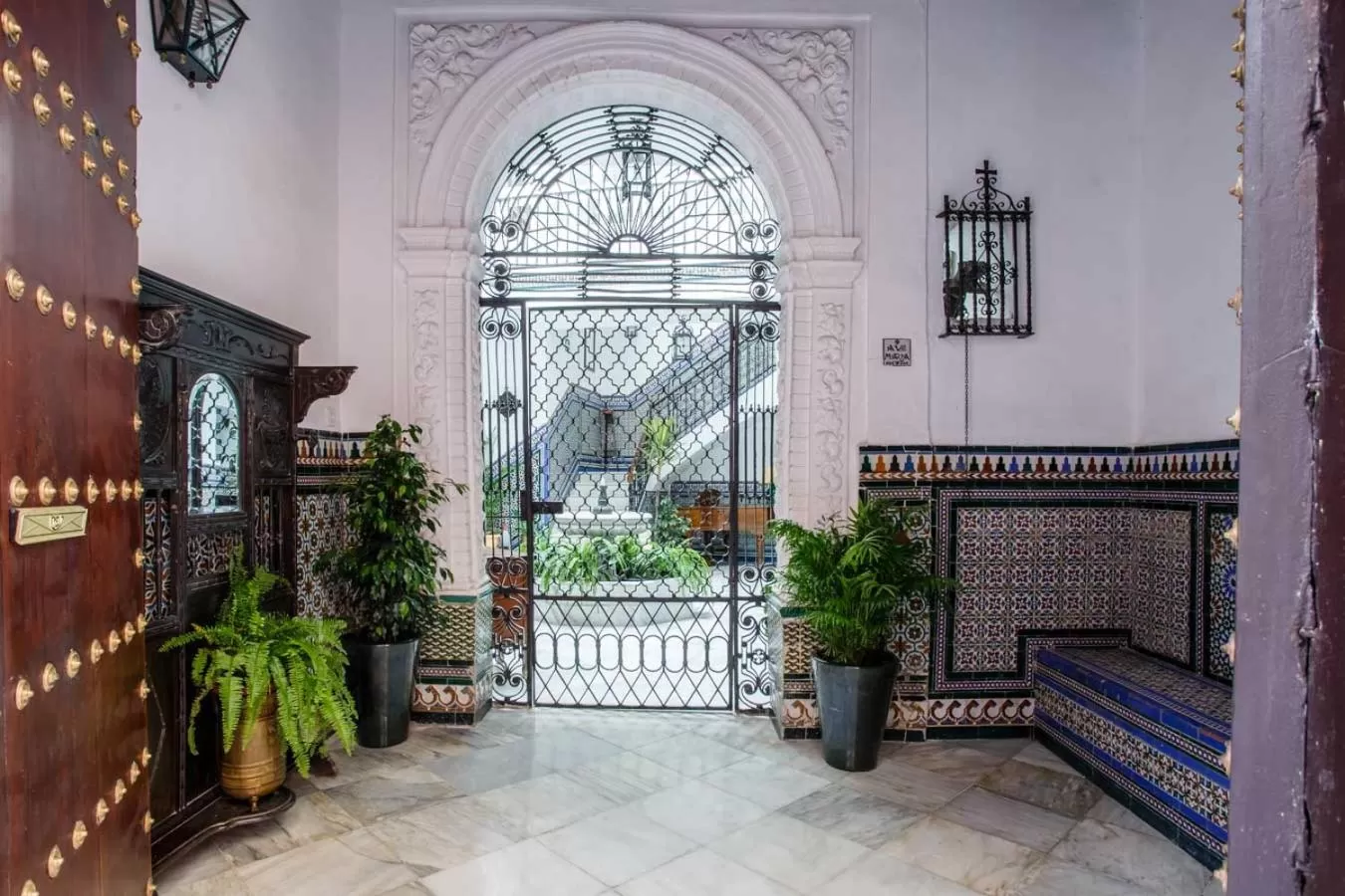 Patio in Suites Machado