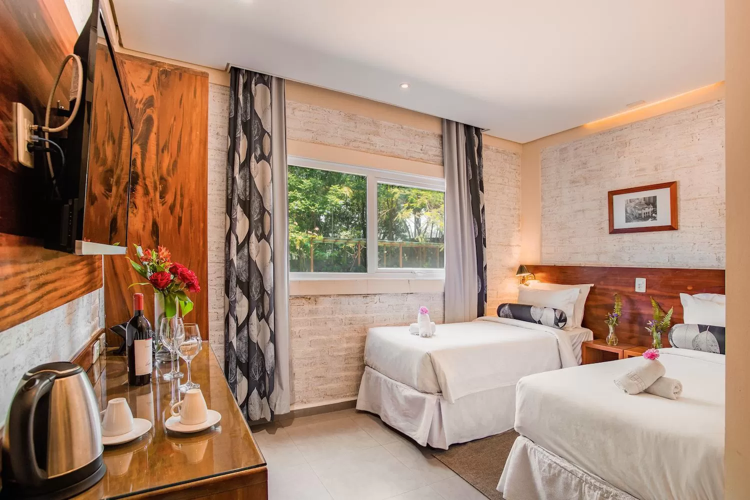 Bedroom in Hotel Villa Lobos Spa Romantik