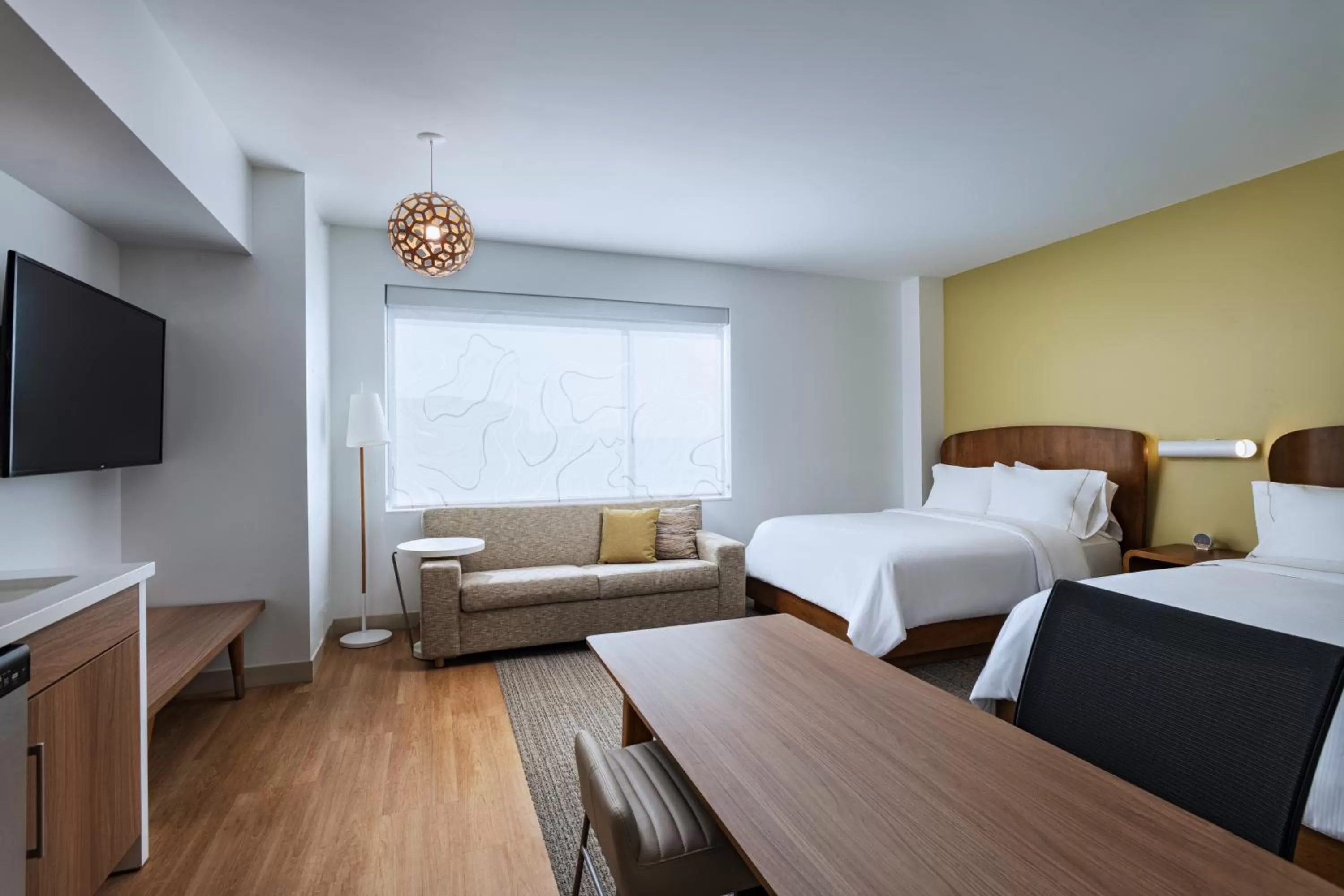 Bedroom, Bed in Element Dallas Las Colinas