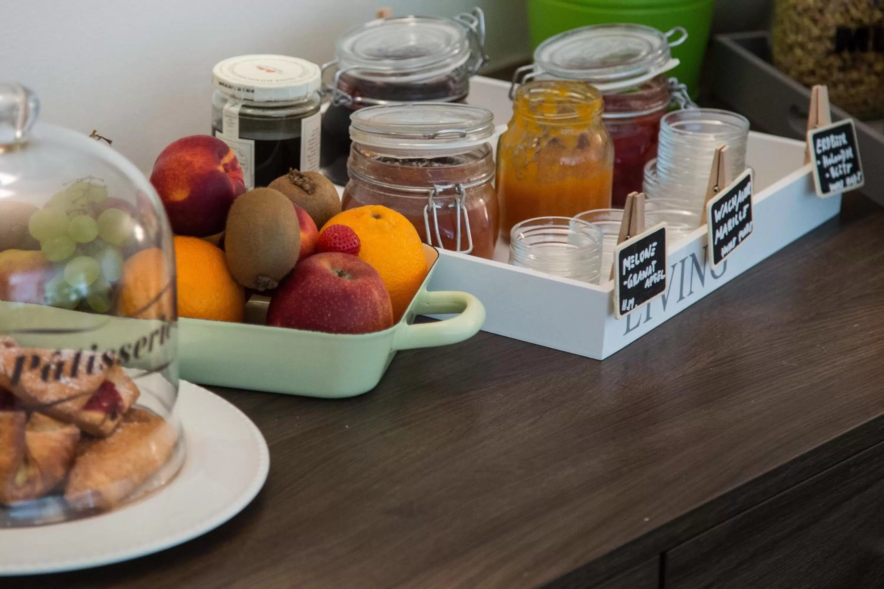 Buffet breakfast in B&B Villa Verde