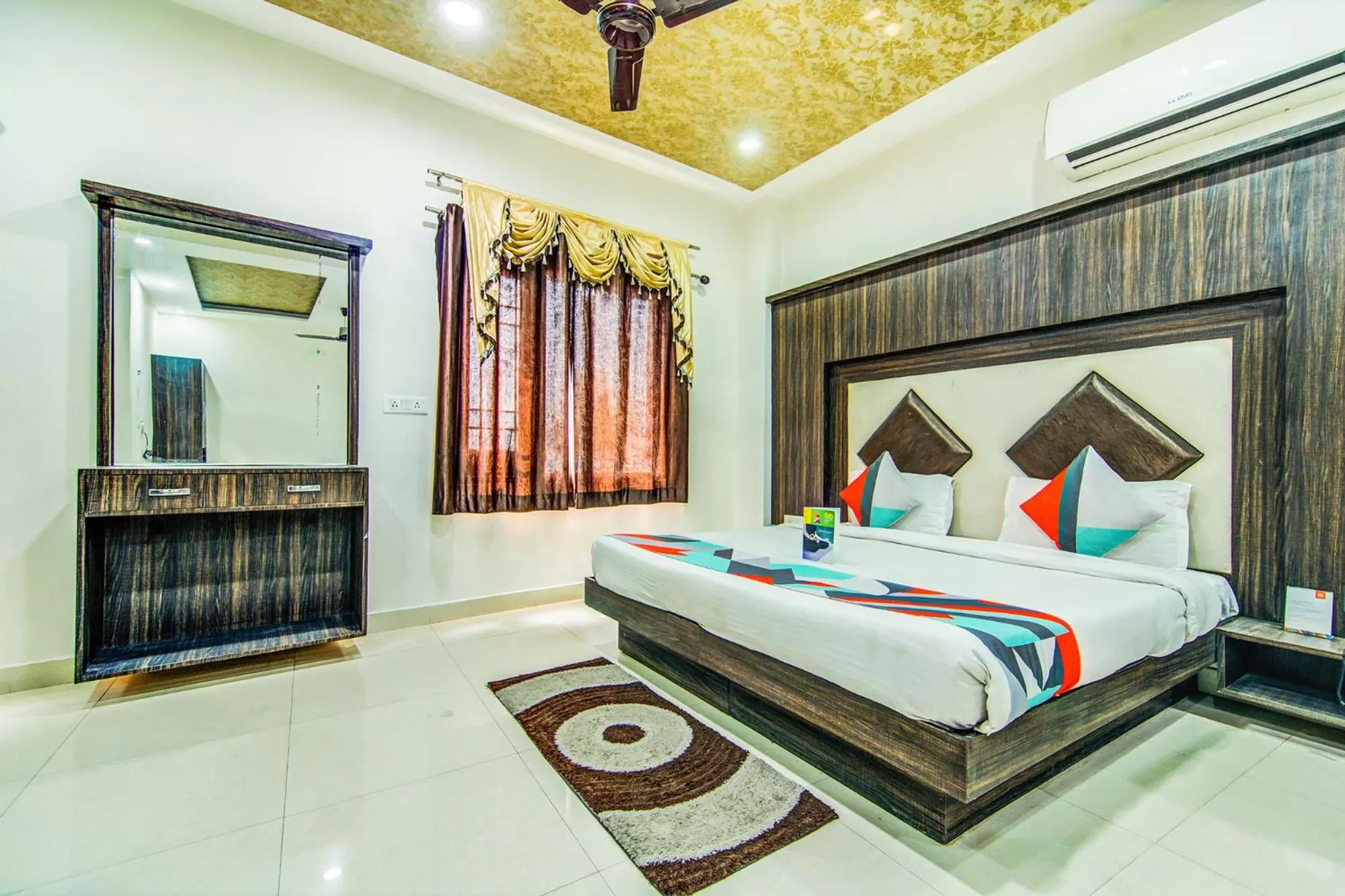 Bedroom, Bed in FabHotel KS