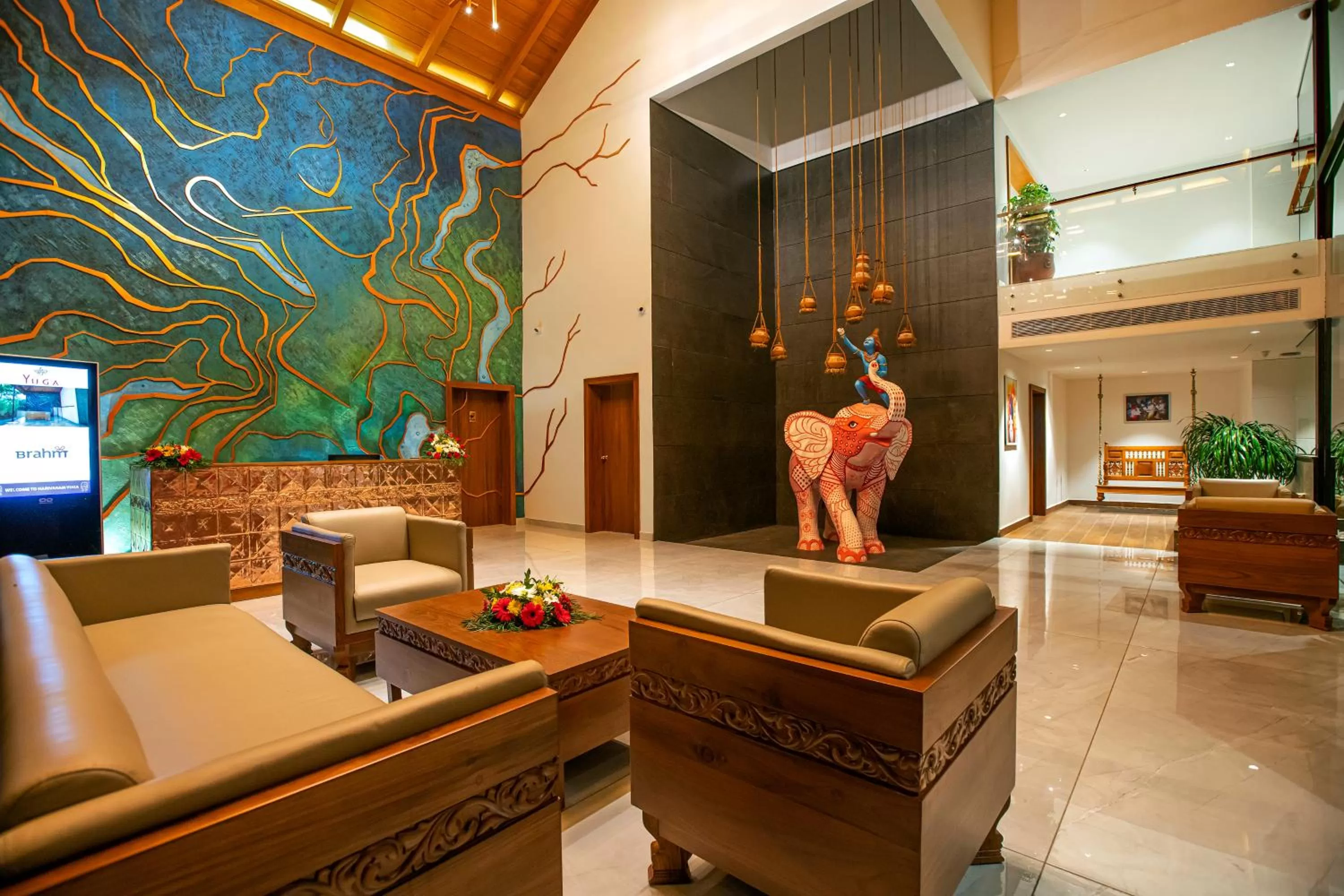 Lobby or reception in Harivaram Yuga
