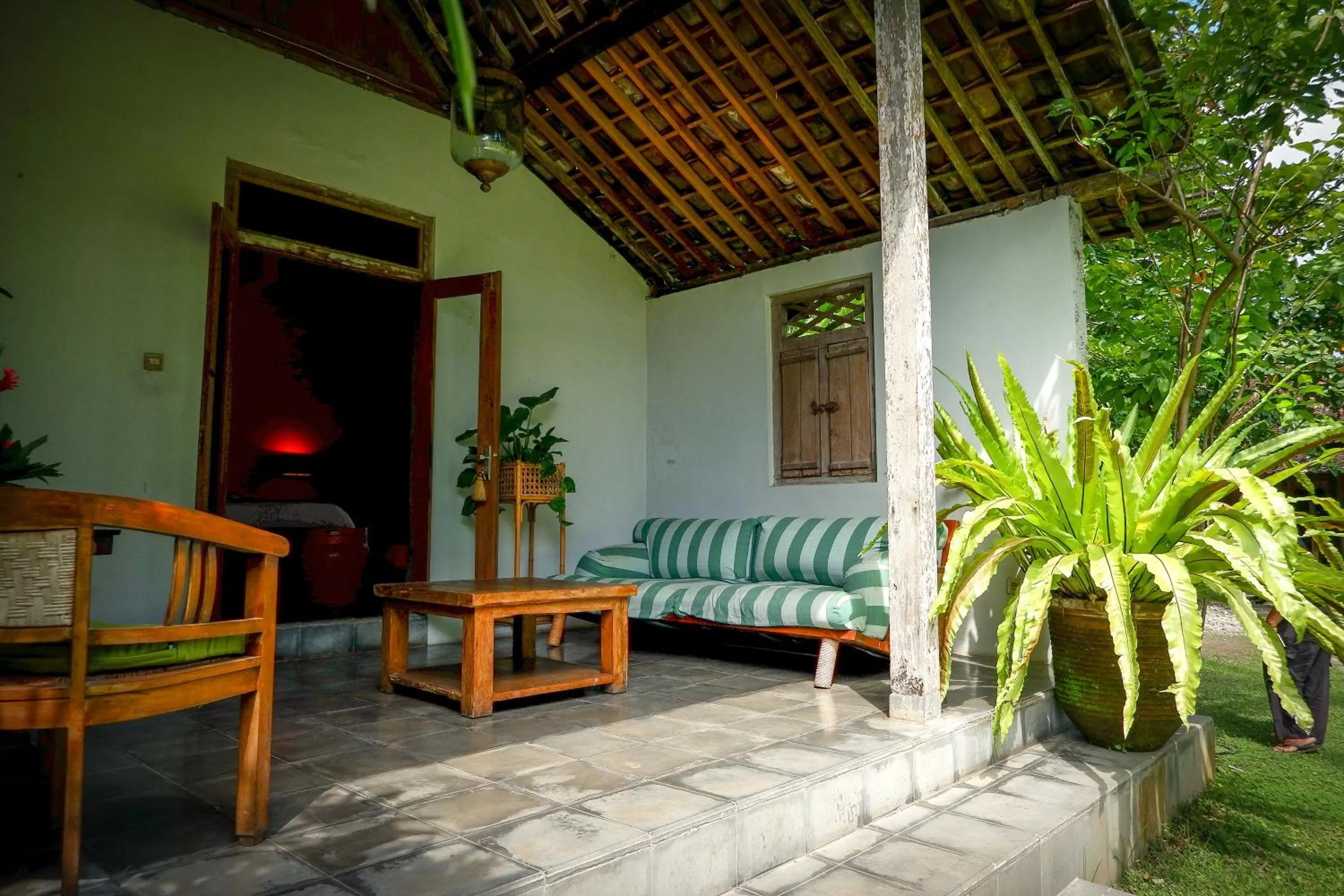 Balcony/Terrace in D'omah Yogya Hotel