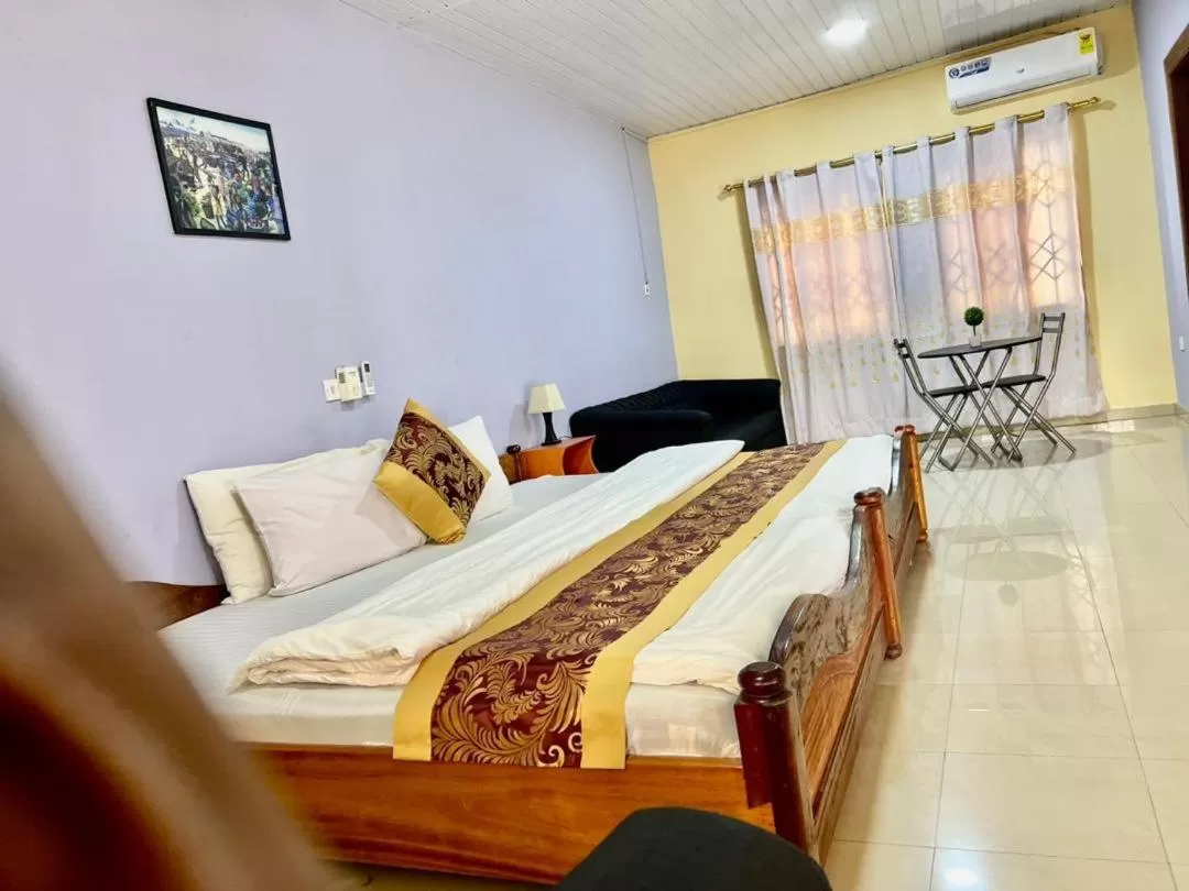 Bed in Hans Cottage Botel