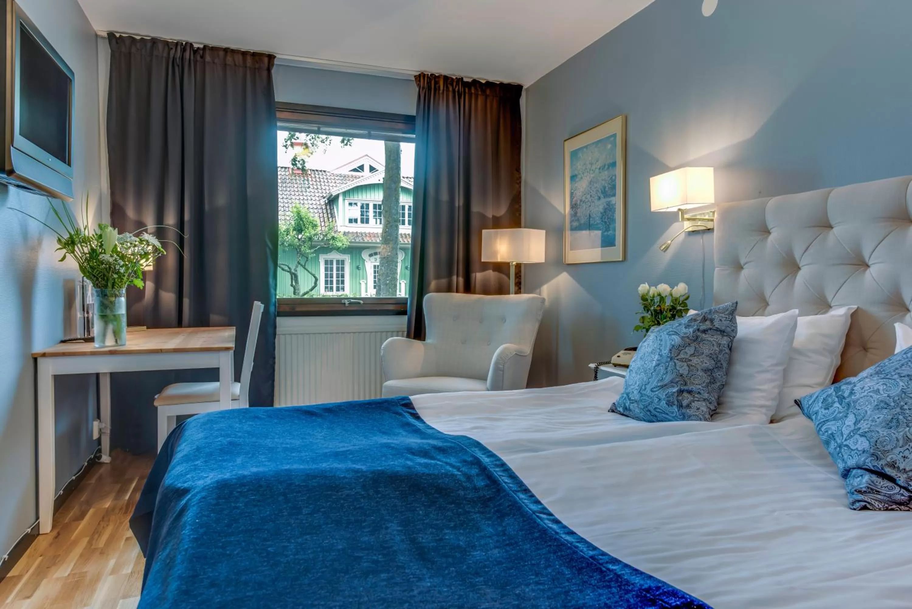 Bed in Hotel Bellevue