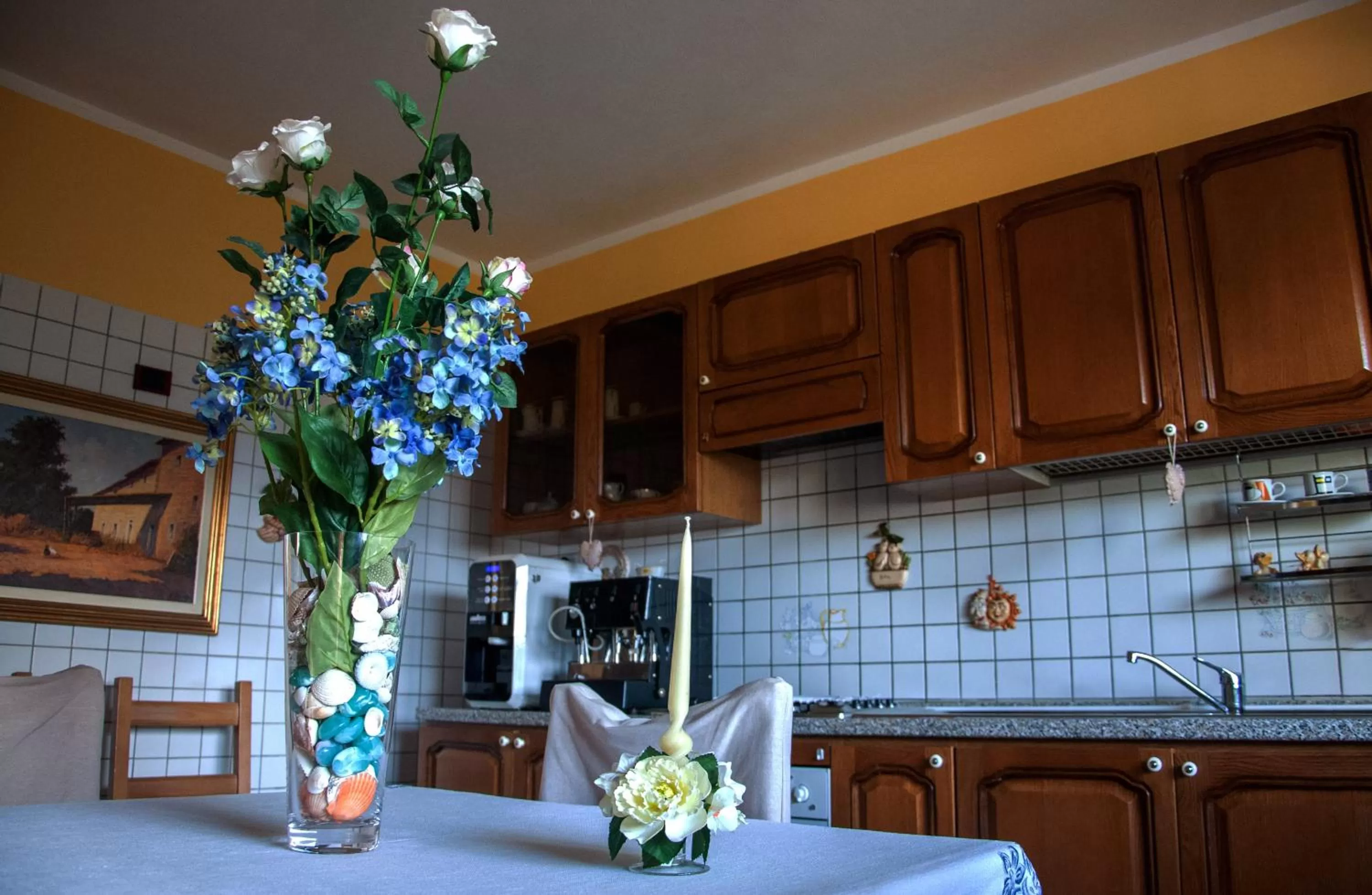 Communal kitchen in Sole e Luna