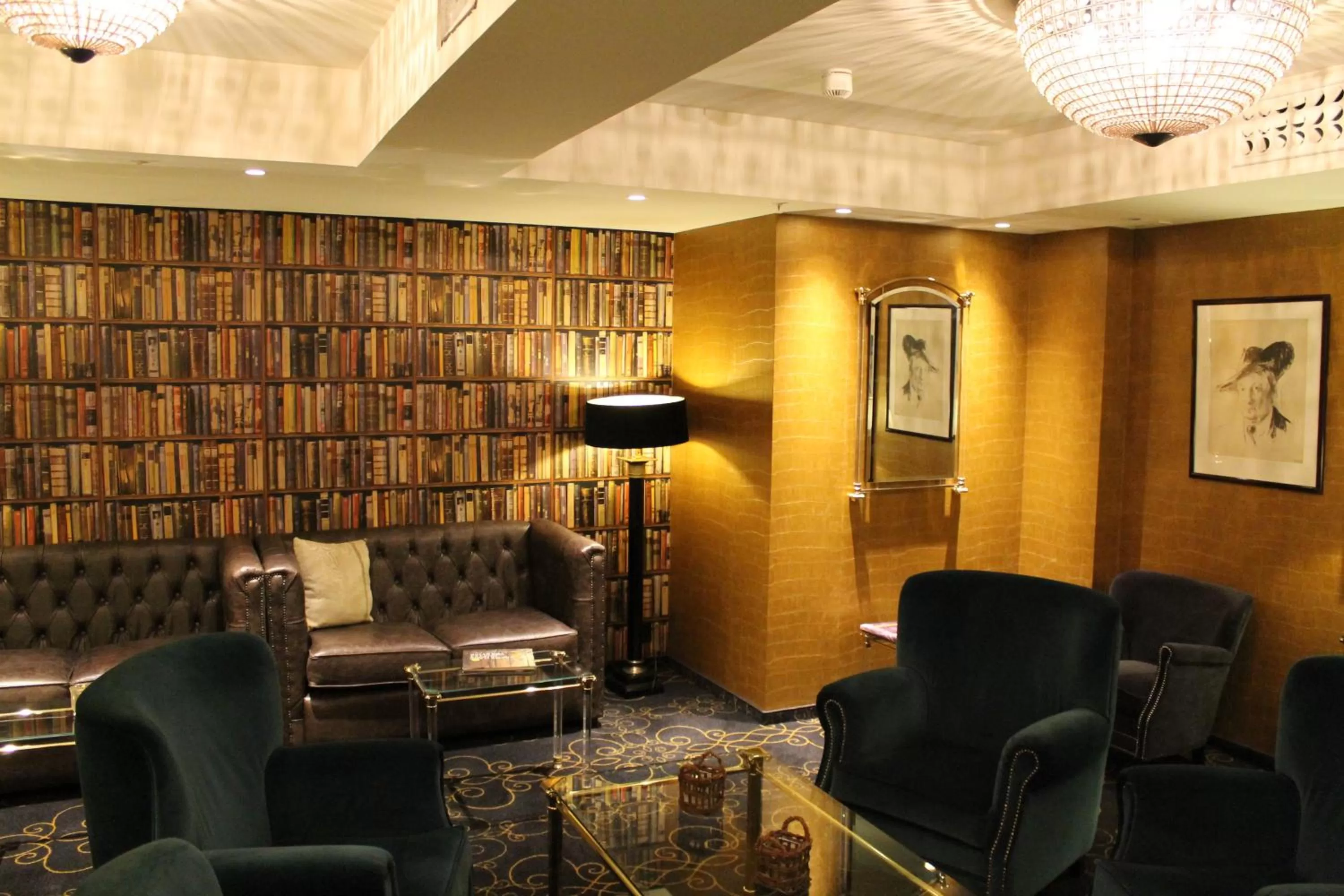 Lounge or bar in Det Hanseatiske Hotel
