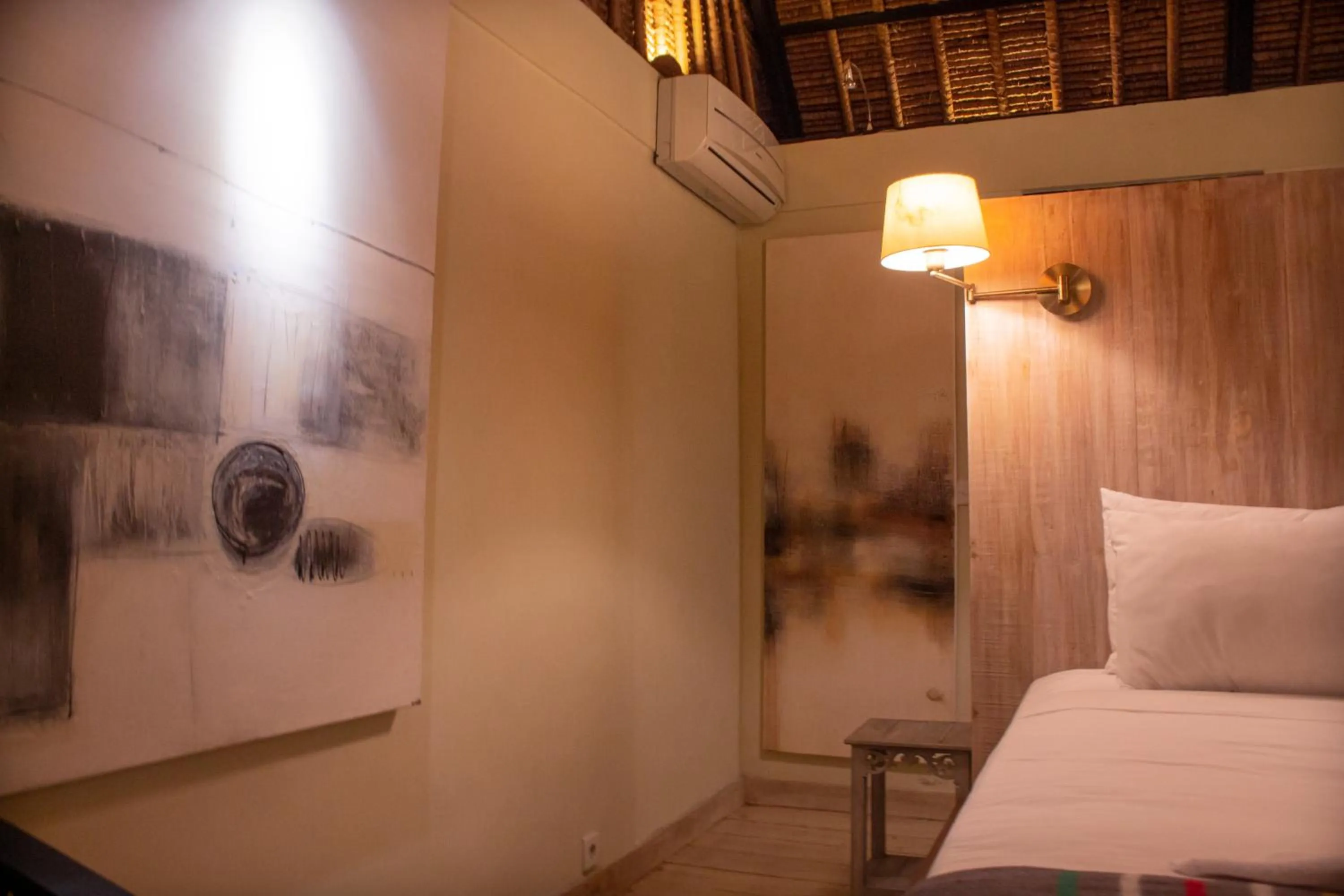 Bed in Villa Puri Darma Agung