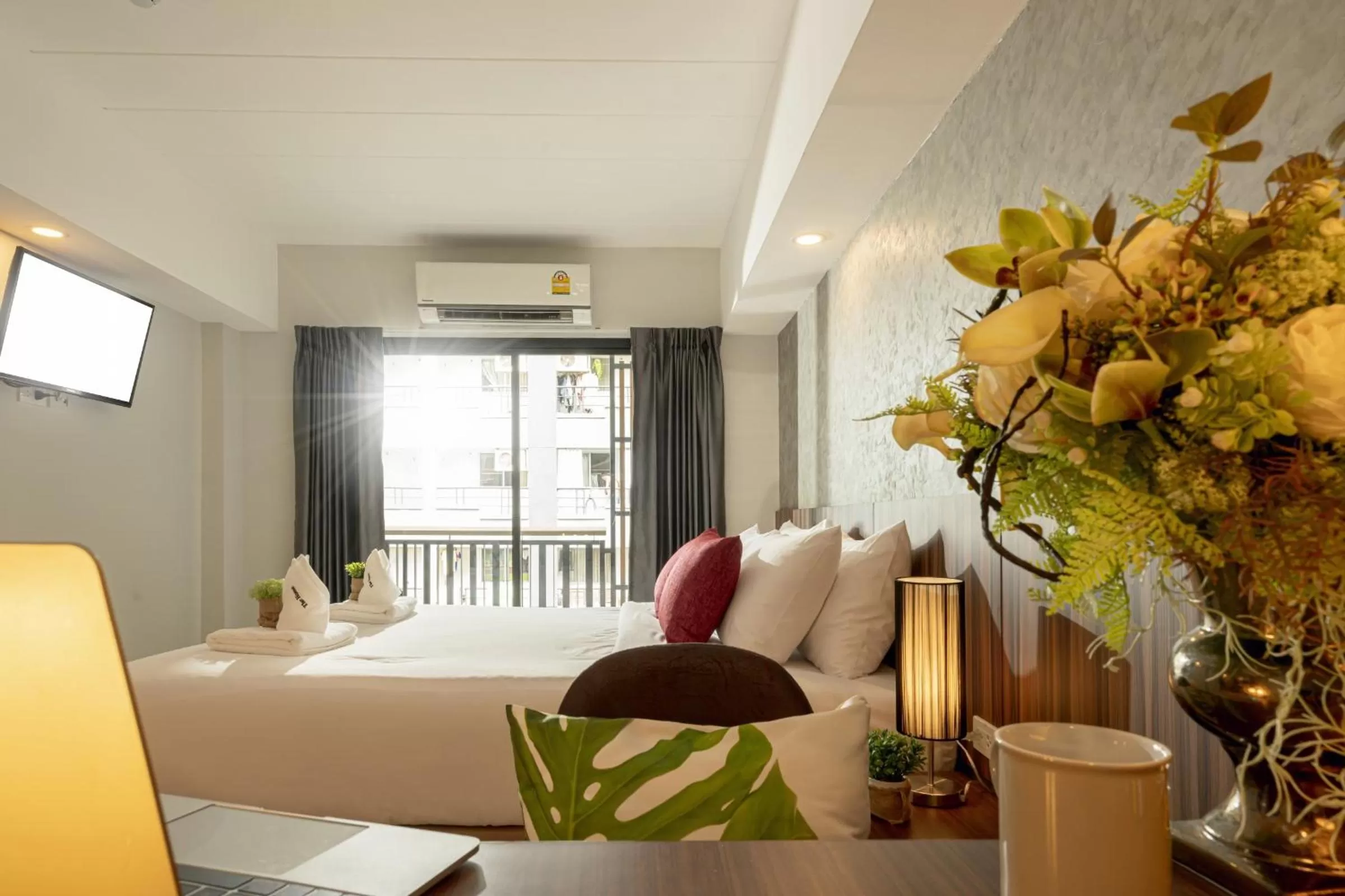 Bed in The Home Hotel SHA