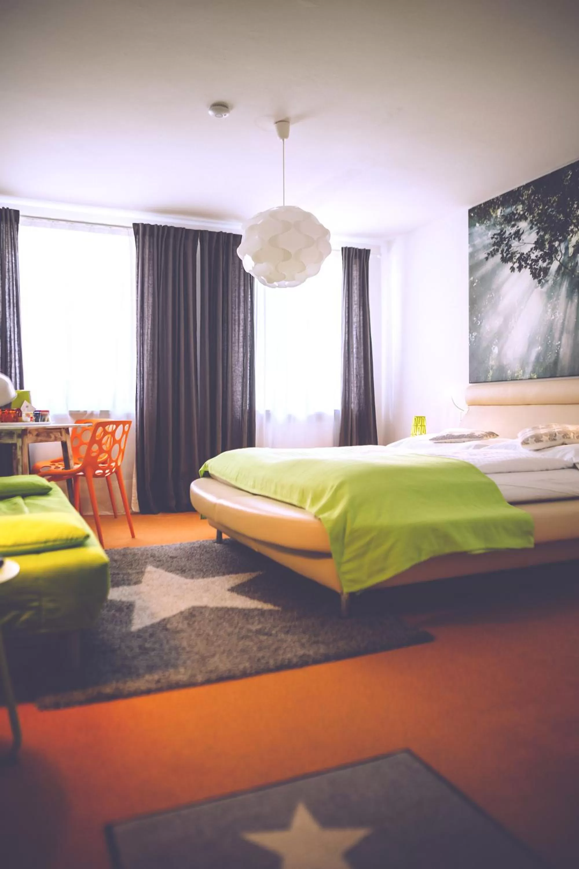 Bed in Das Hotel Stern 24h self-check-in