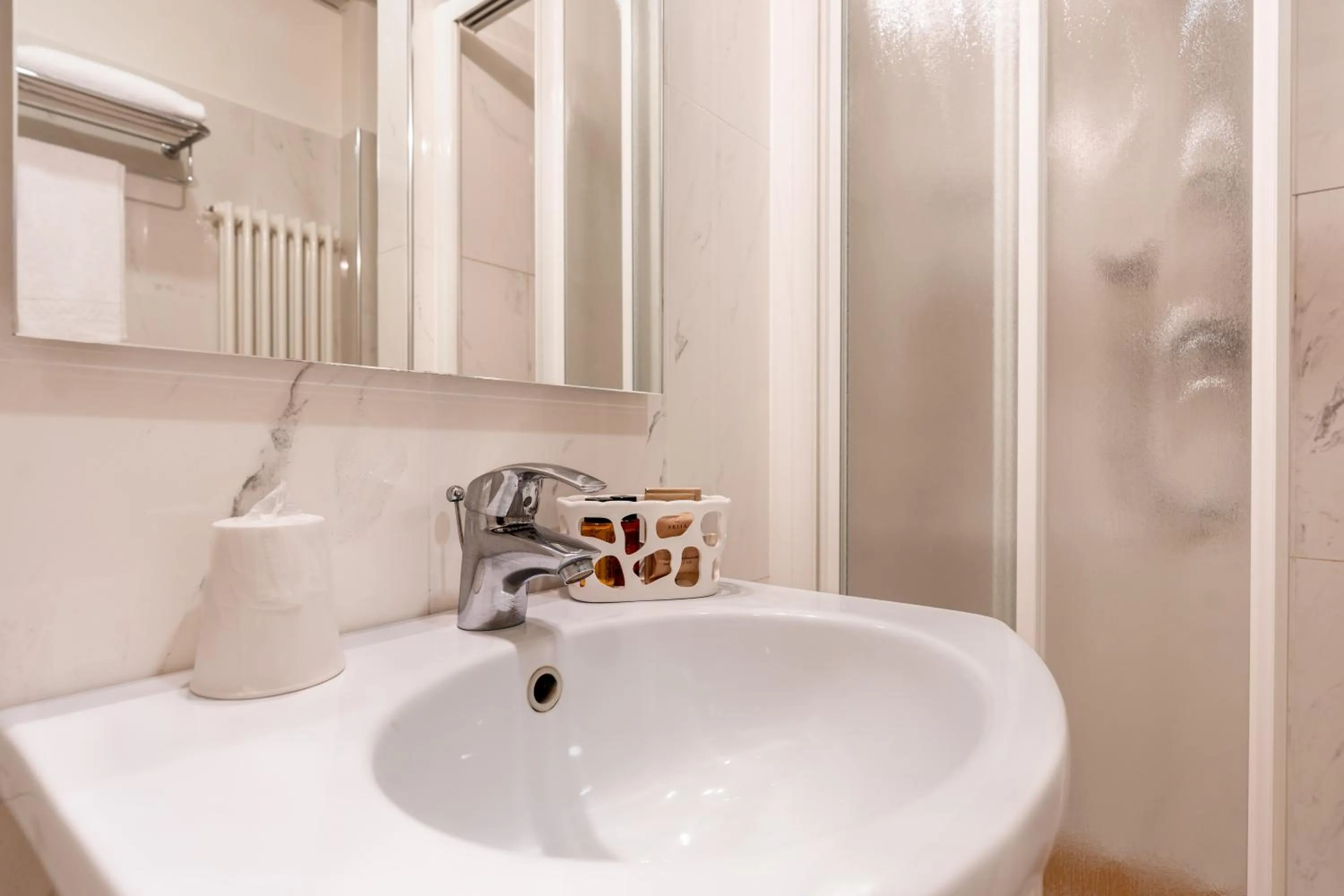 Bathroom in Hotel Alle Acque
