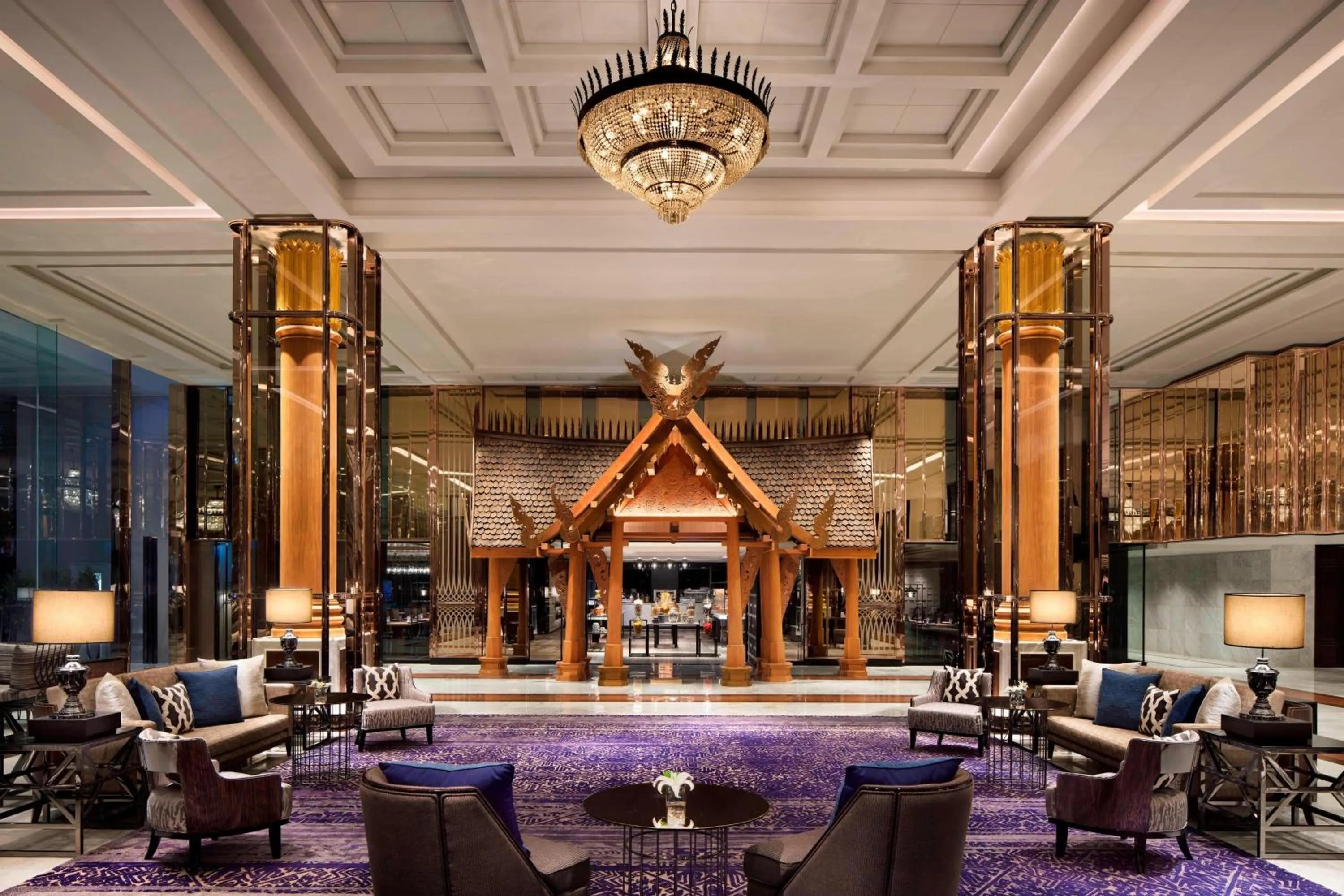 Restaurant/places to eat in Bangkok Marriott Marquis Queens Park