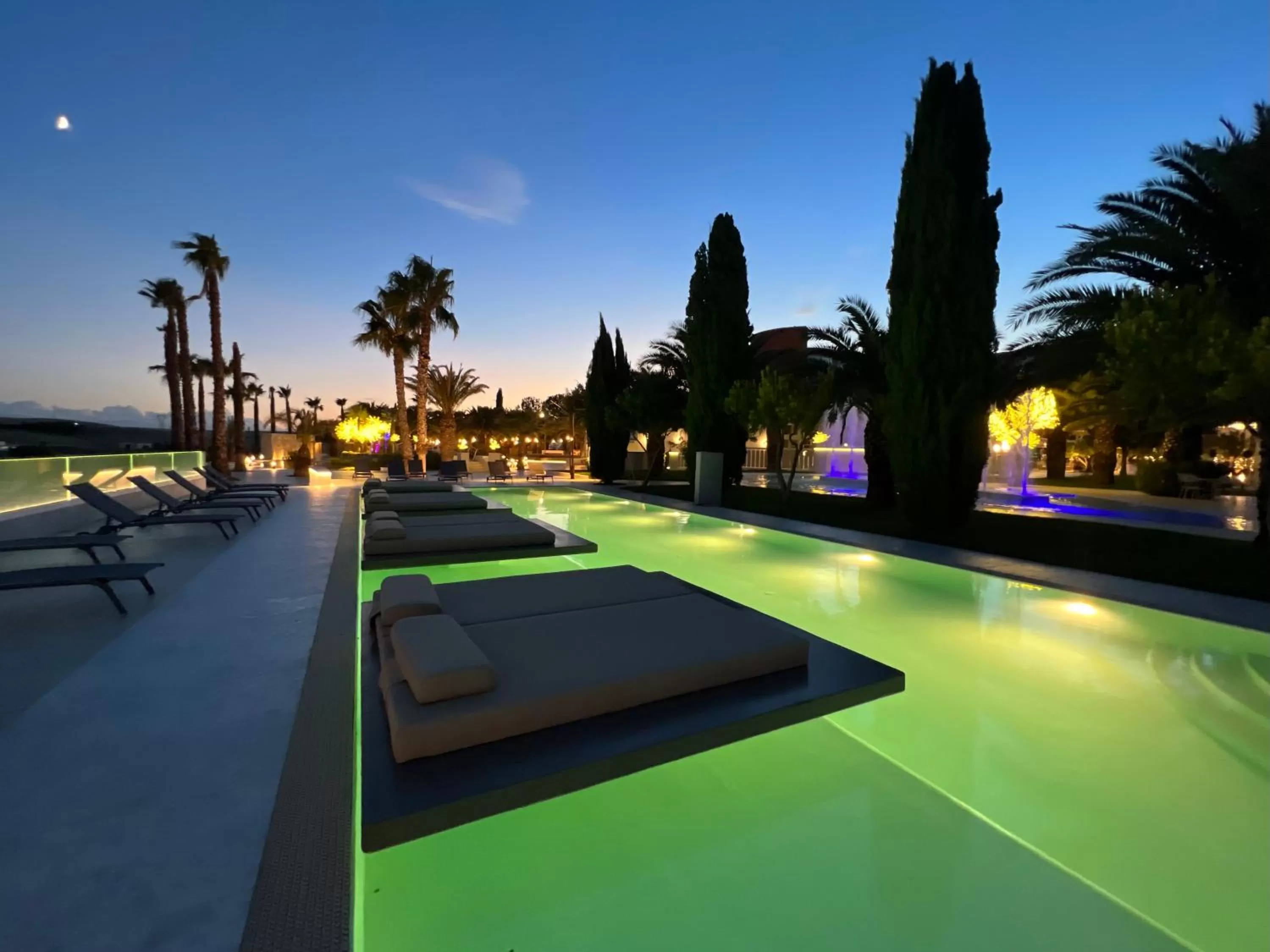 Pool view in UNA HOTELS MH Matera