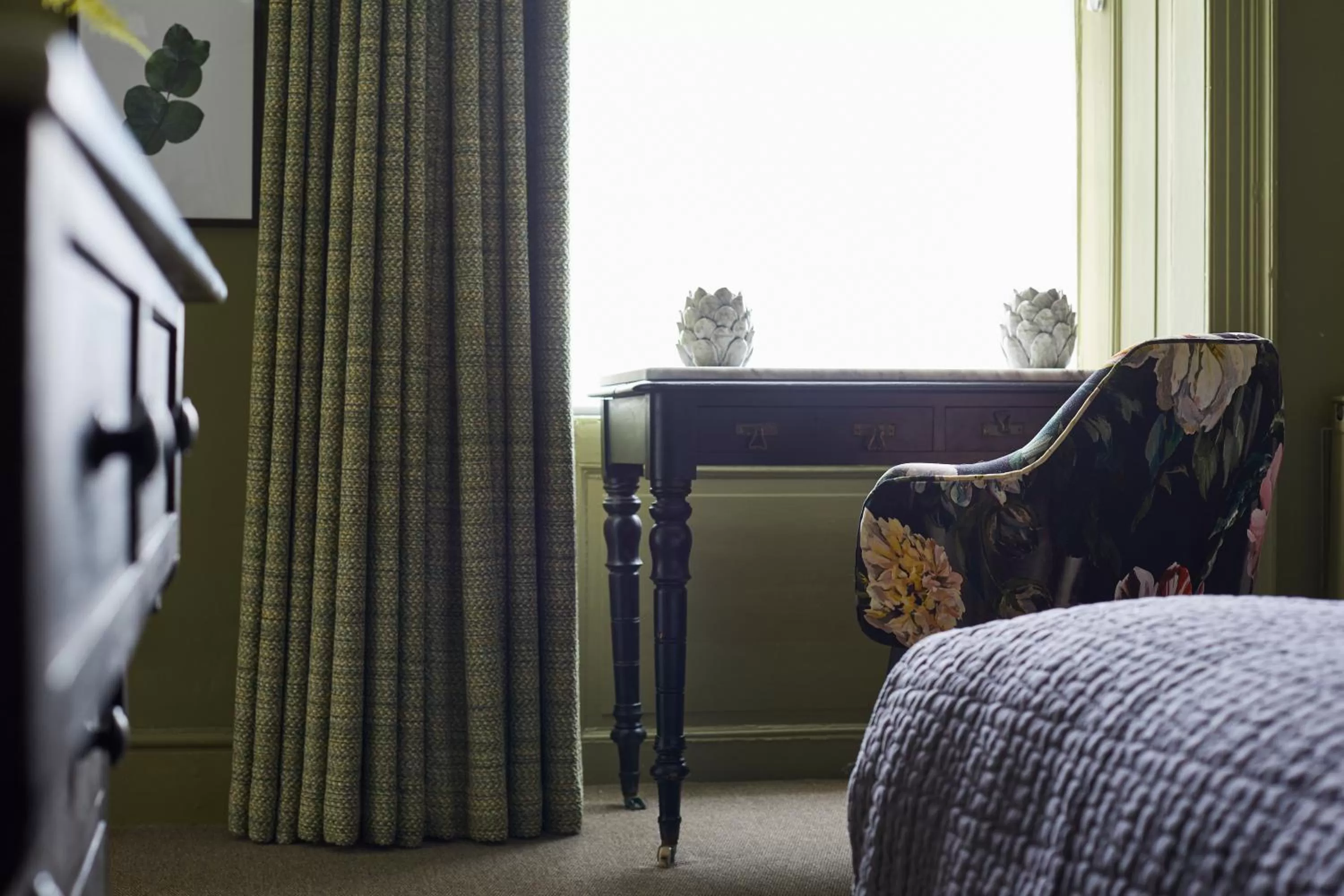 Decorative detail, Seating Area in The King's Arms
