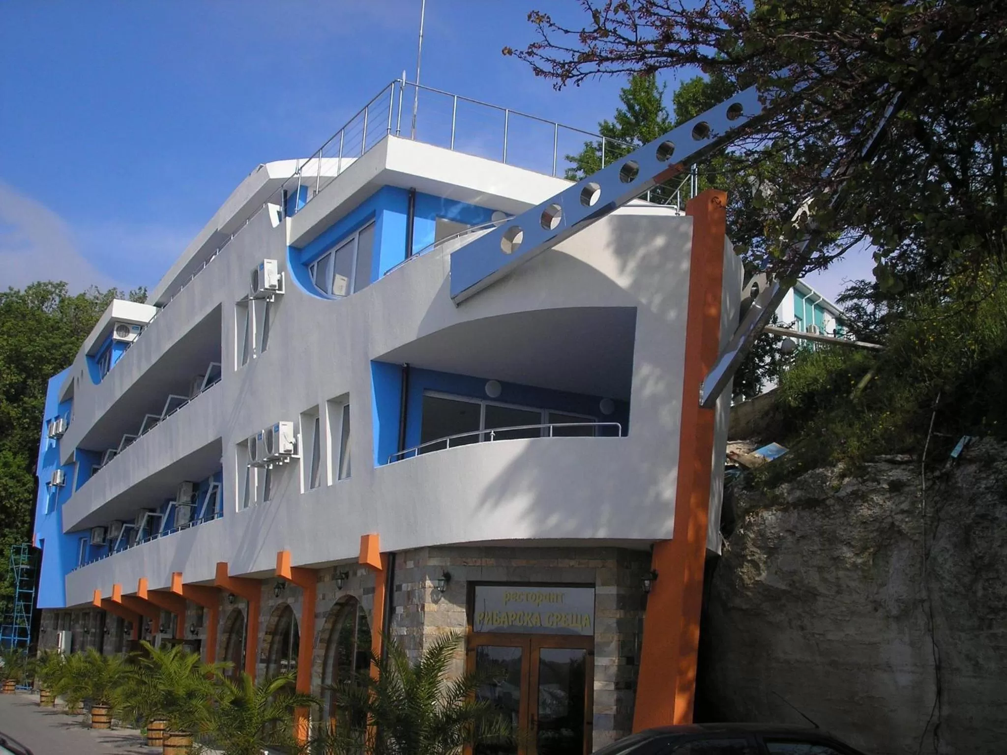 Facade/entrance, Property Building in Ribarska Sreshta Family Hotel