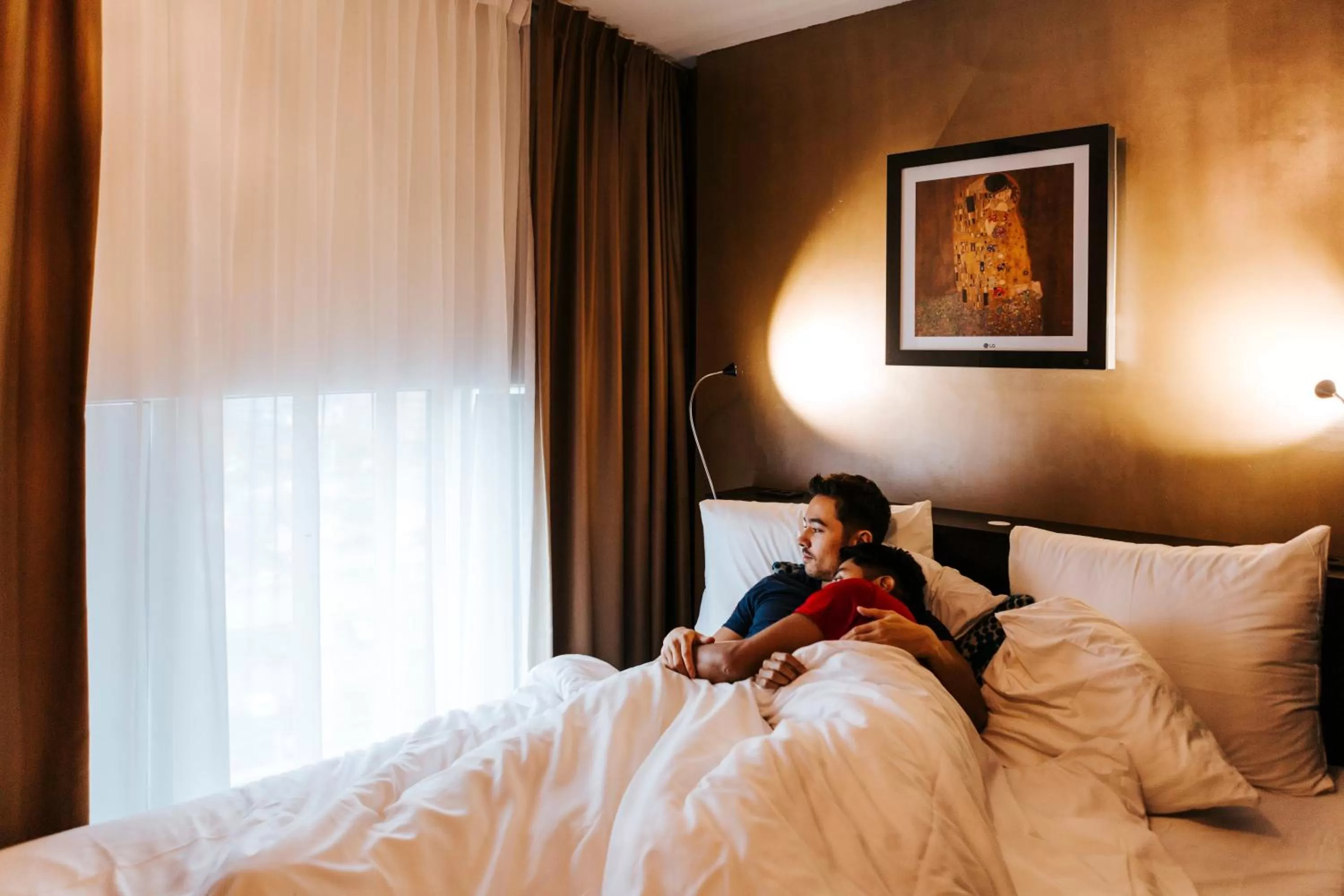 Bed in The Hague Teleport Hotel - Free Parking