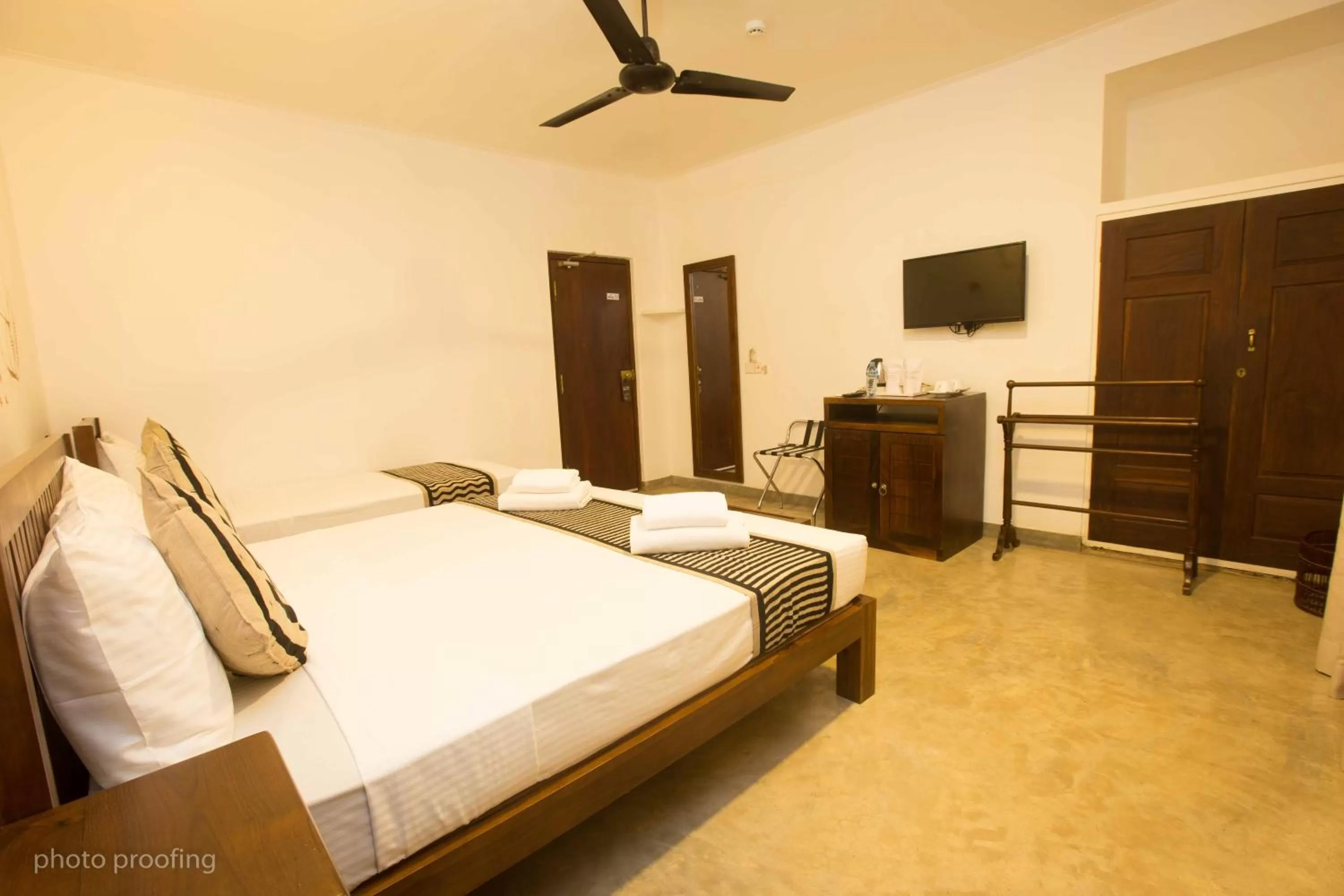 Photo of the whole room, Bed in Jaffna Heritage Hotel