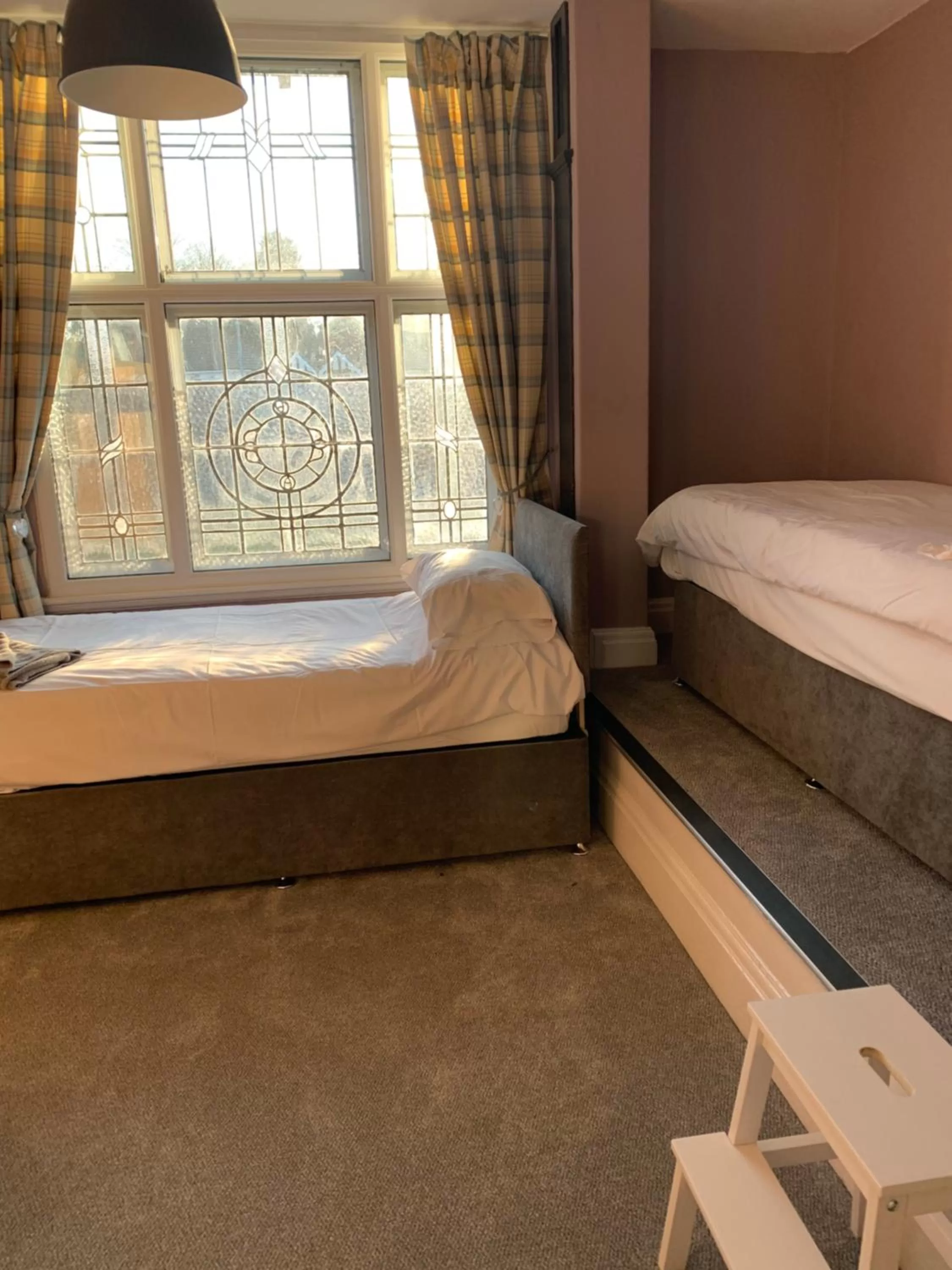 Bed in Mad O'Rourkes Pie Factory