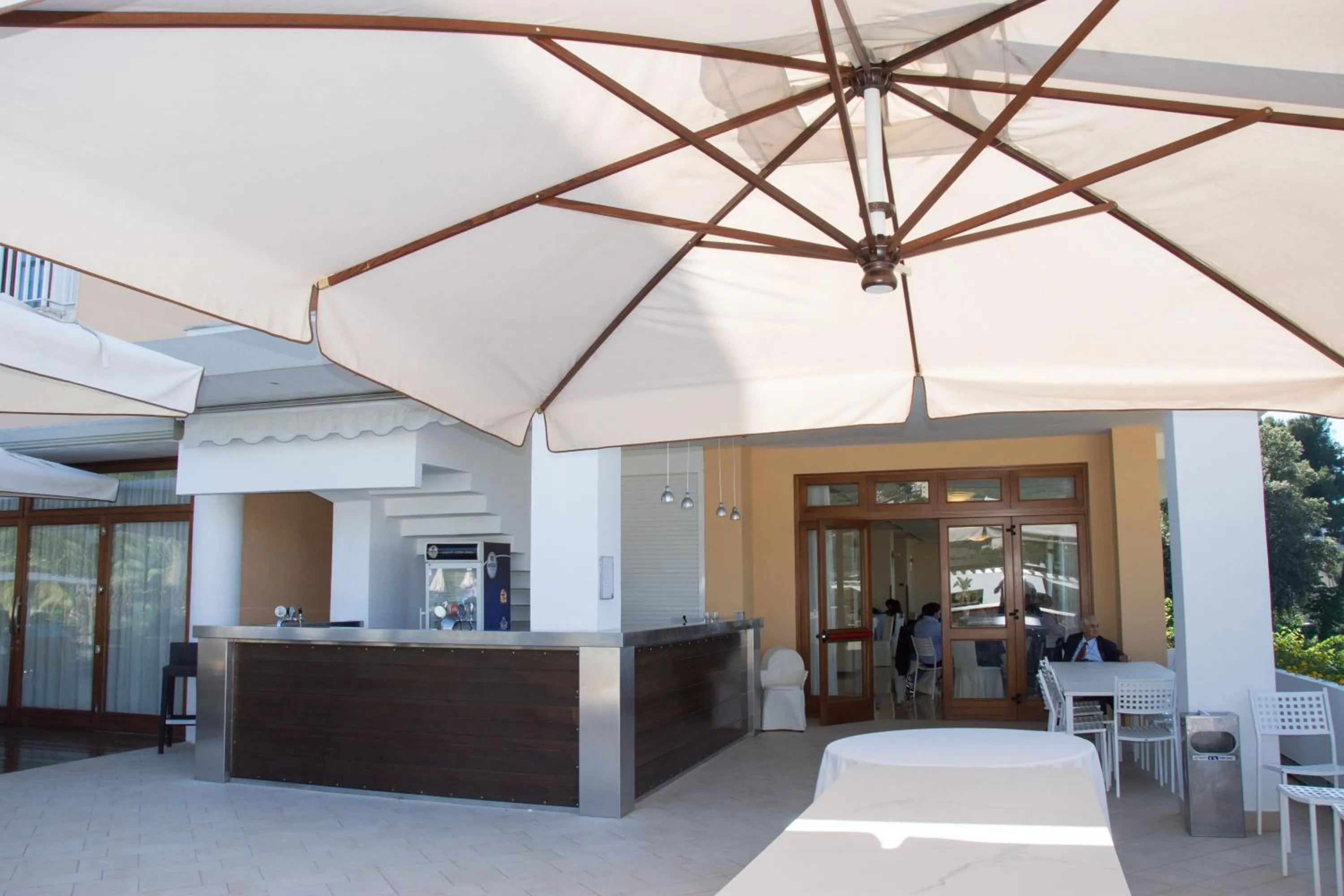 Patio in Grand Hotel Moon Valley