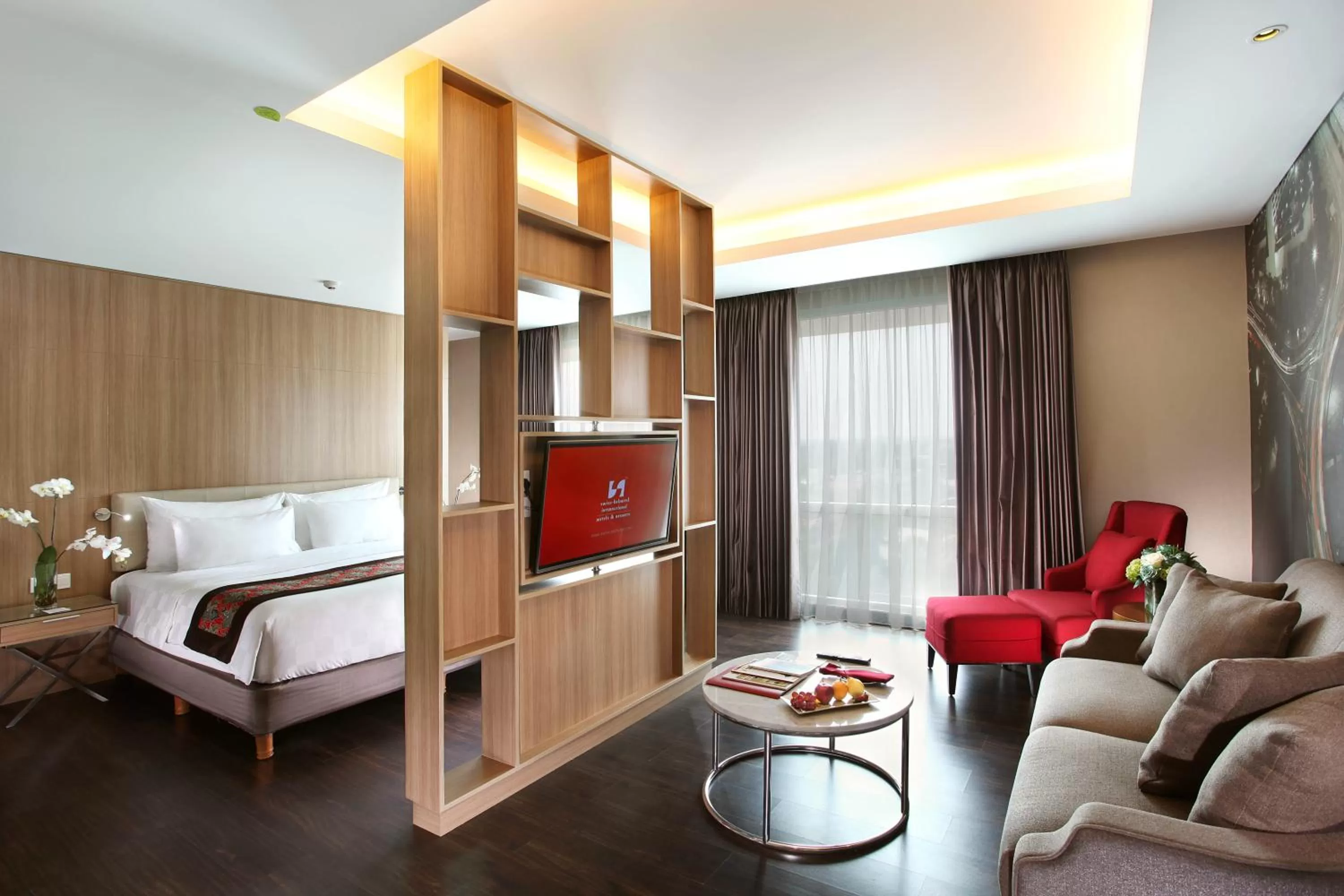 Bedroom, Bed in Swiss-Belhotel Airport Jakarta