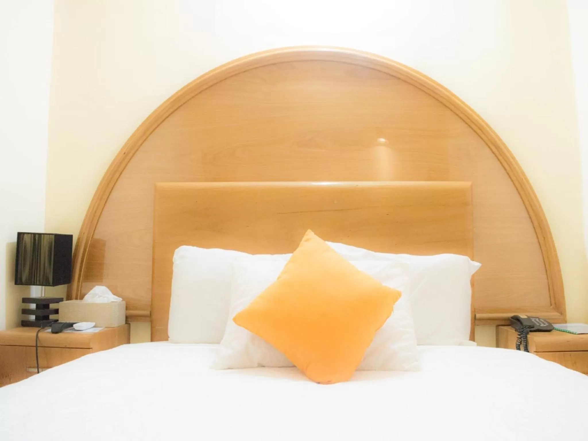 Bed in Airside Hotel