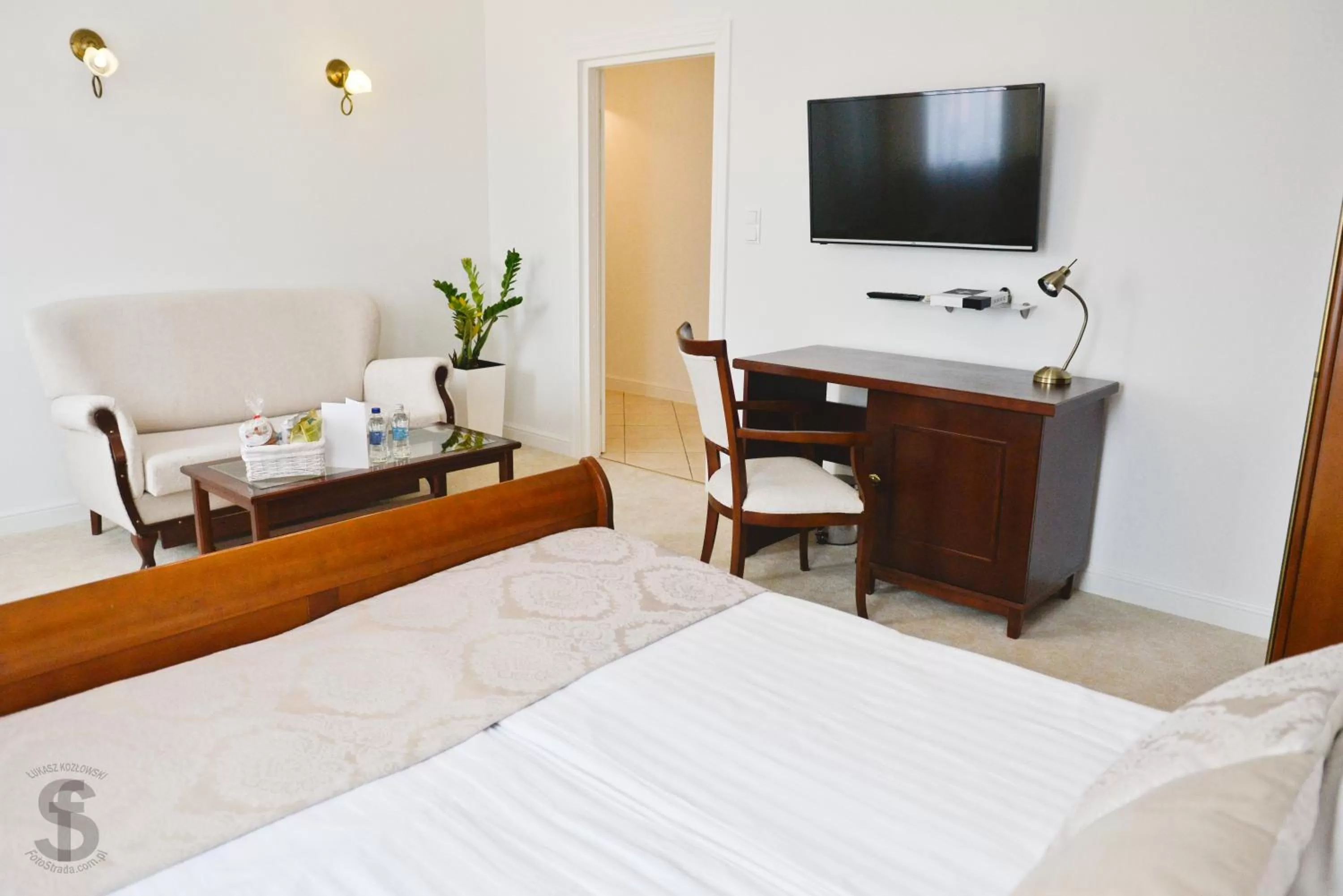 Bed in Hotel Koloseum