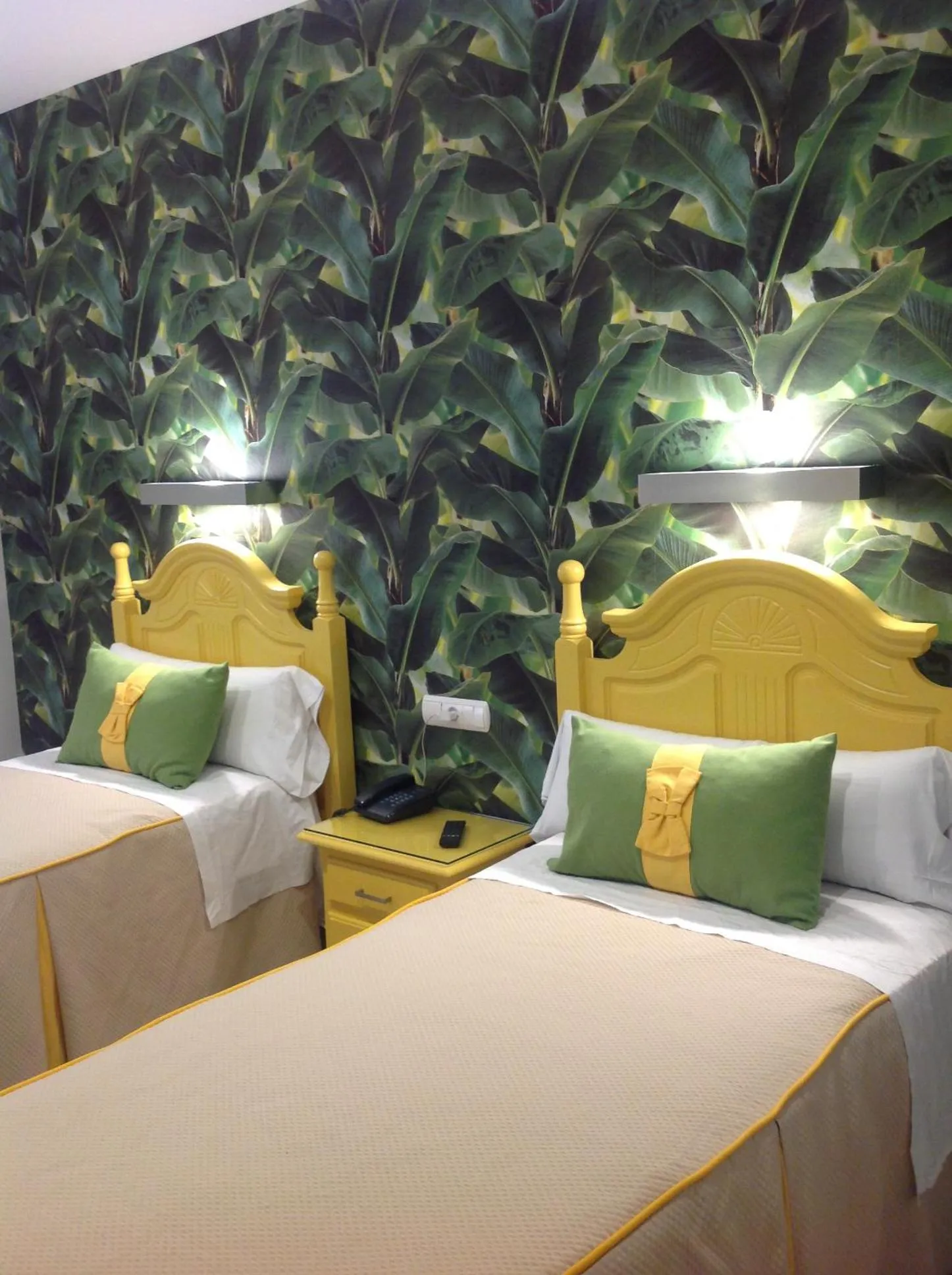 Decorative detail, Bed in Hotel Selu