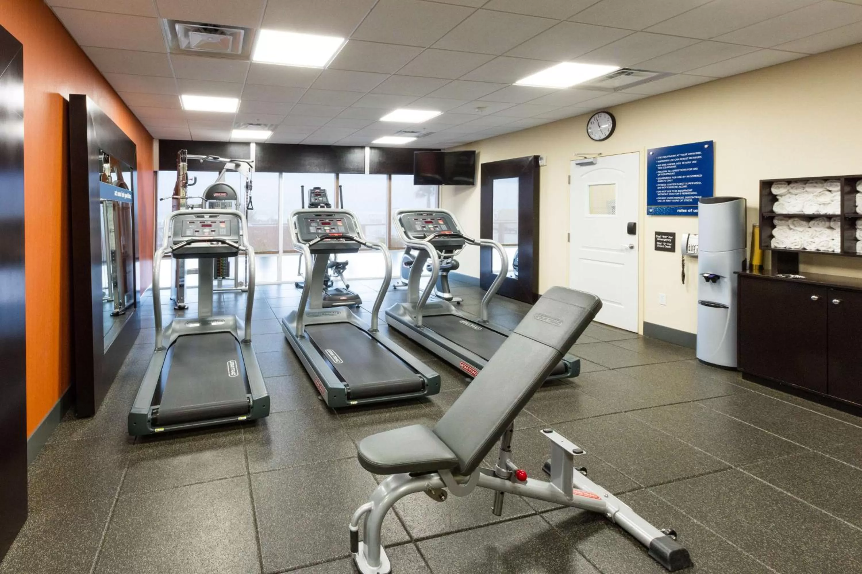 Fitness centre/facilities in Hampton Inn Daytona Beach/Beachfront
