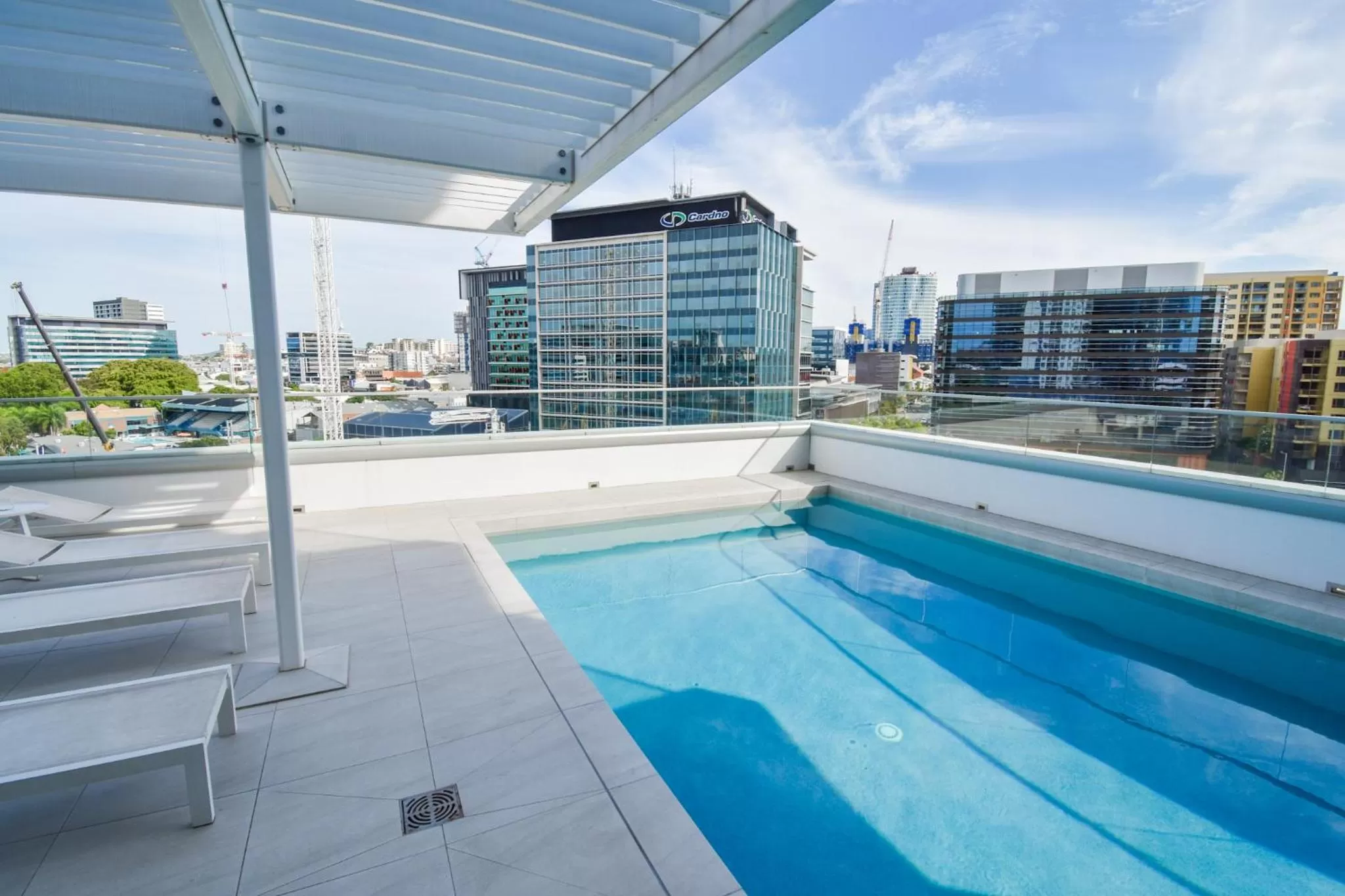 Swimming pool in Belise Apartments