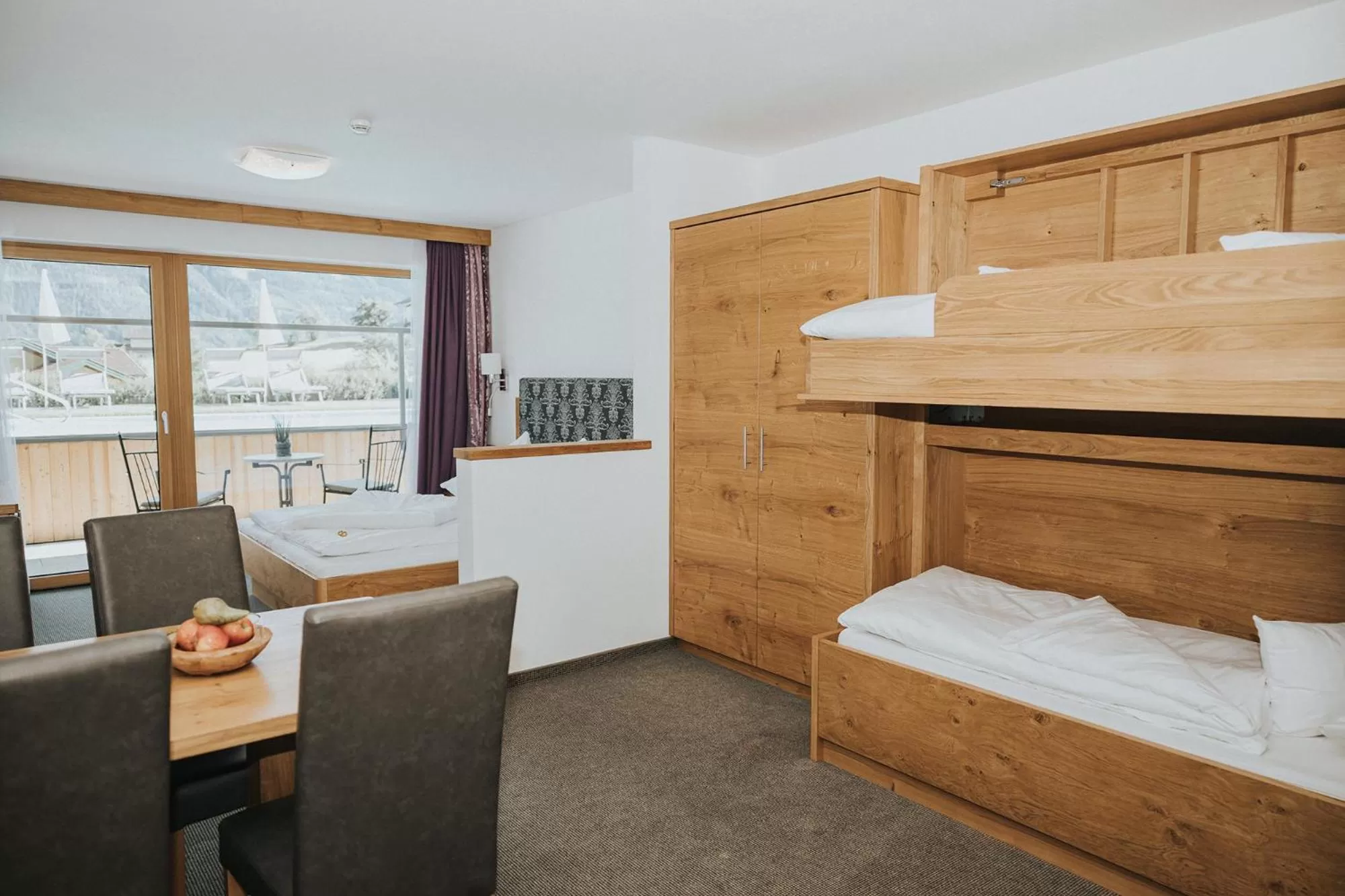 bunk bed in Hotel Silberfux