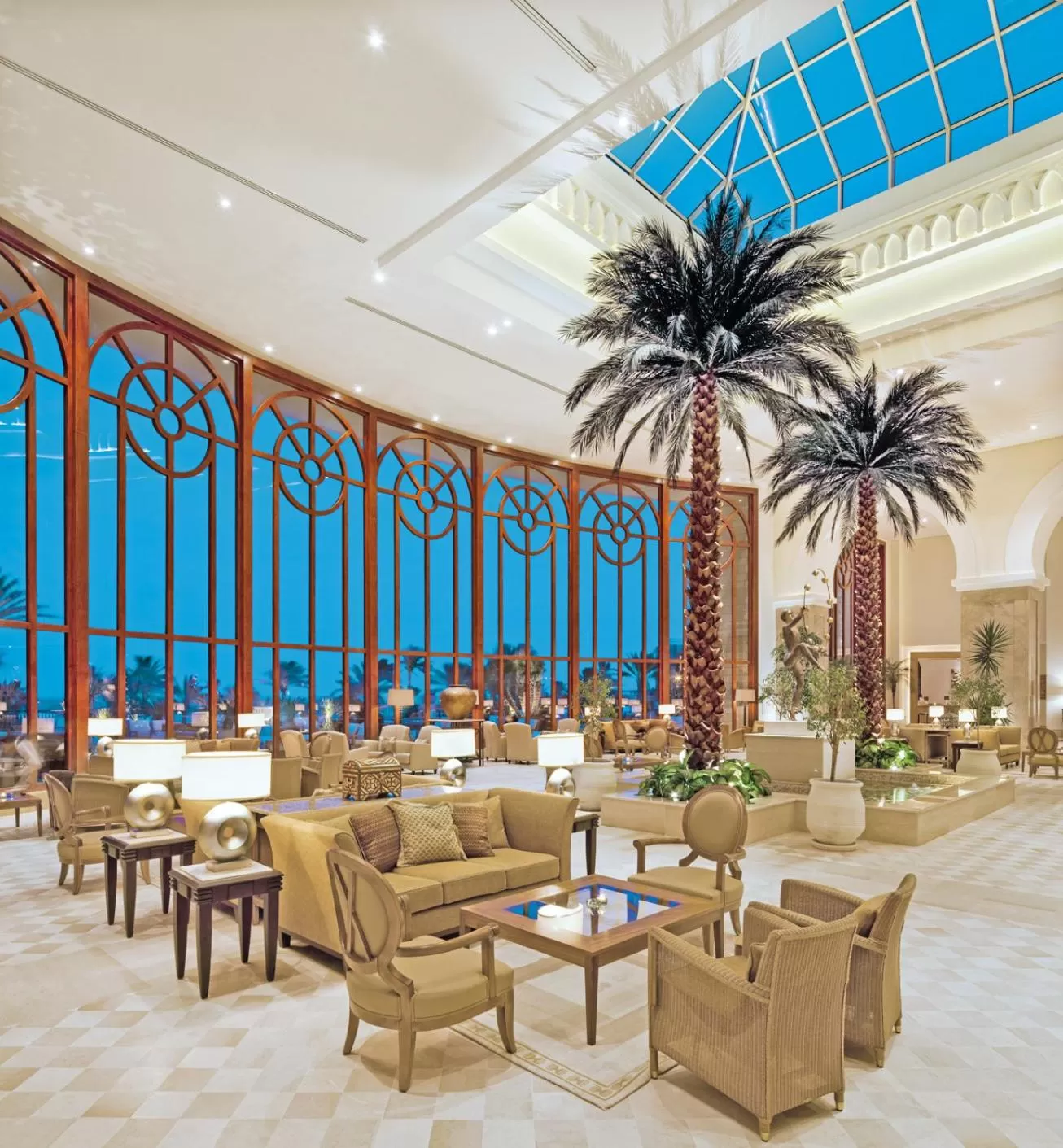 Lobby or reception in Mövenpick Resort & Marine Spa Sousse