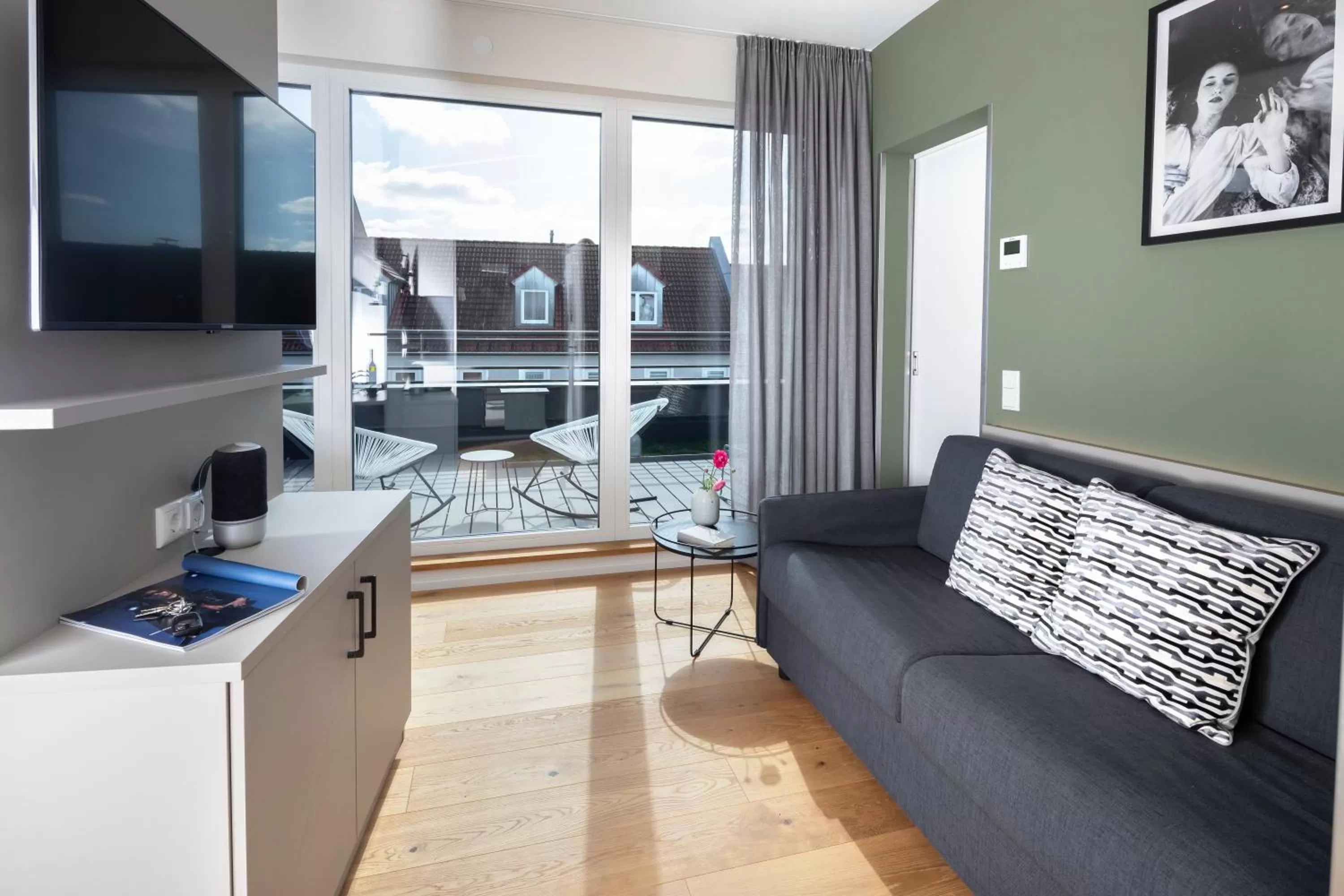 Photo of the whole room in zeitwohnhaus SUITE-HOTEL & SERVICED APARTMENTS