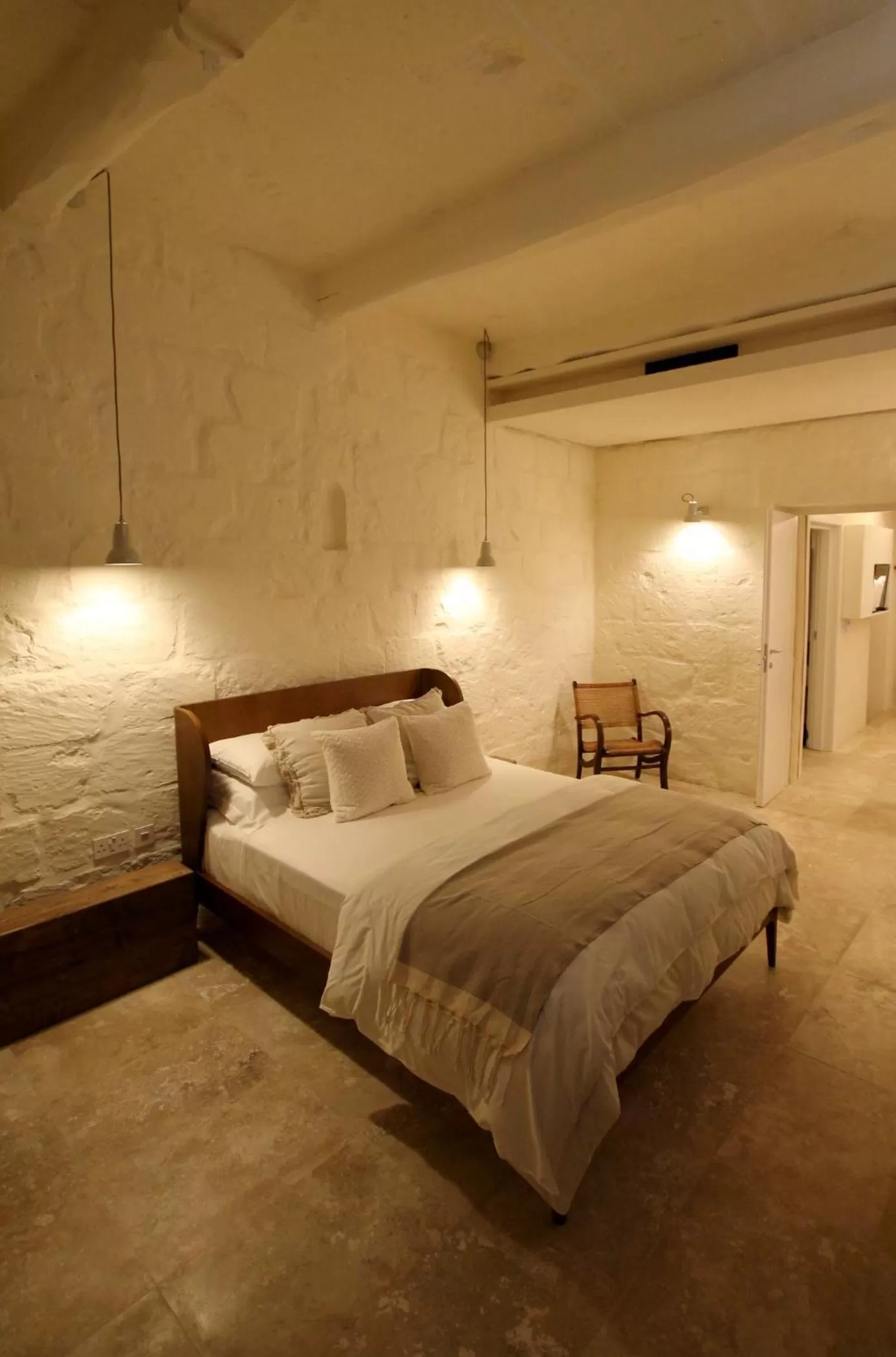 Bed in The King George Village Boutique Living