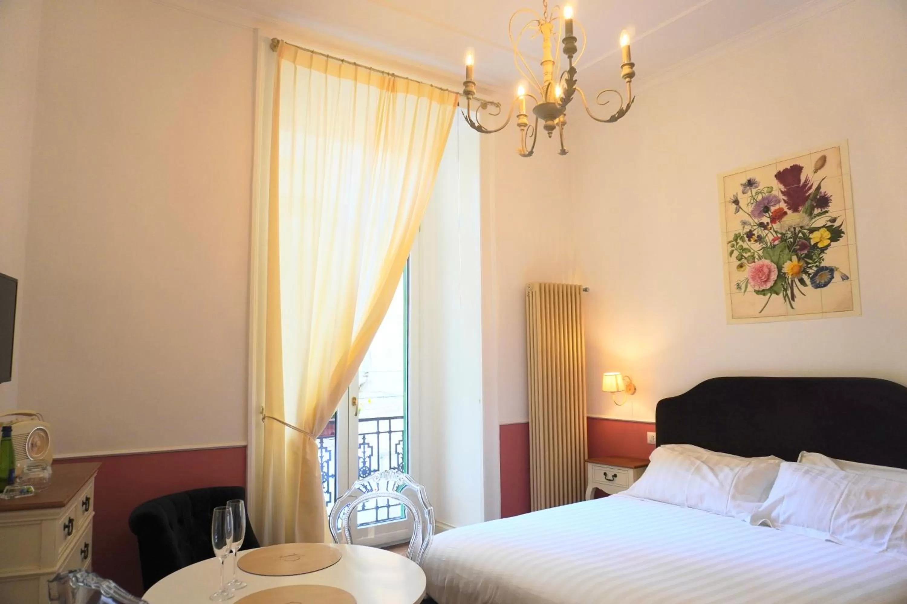 Bed in Macchiato Suites Boutique Guest House