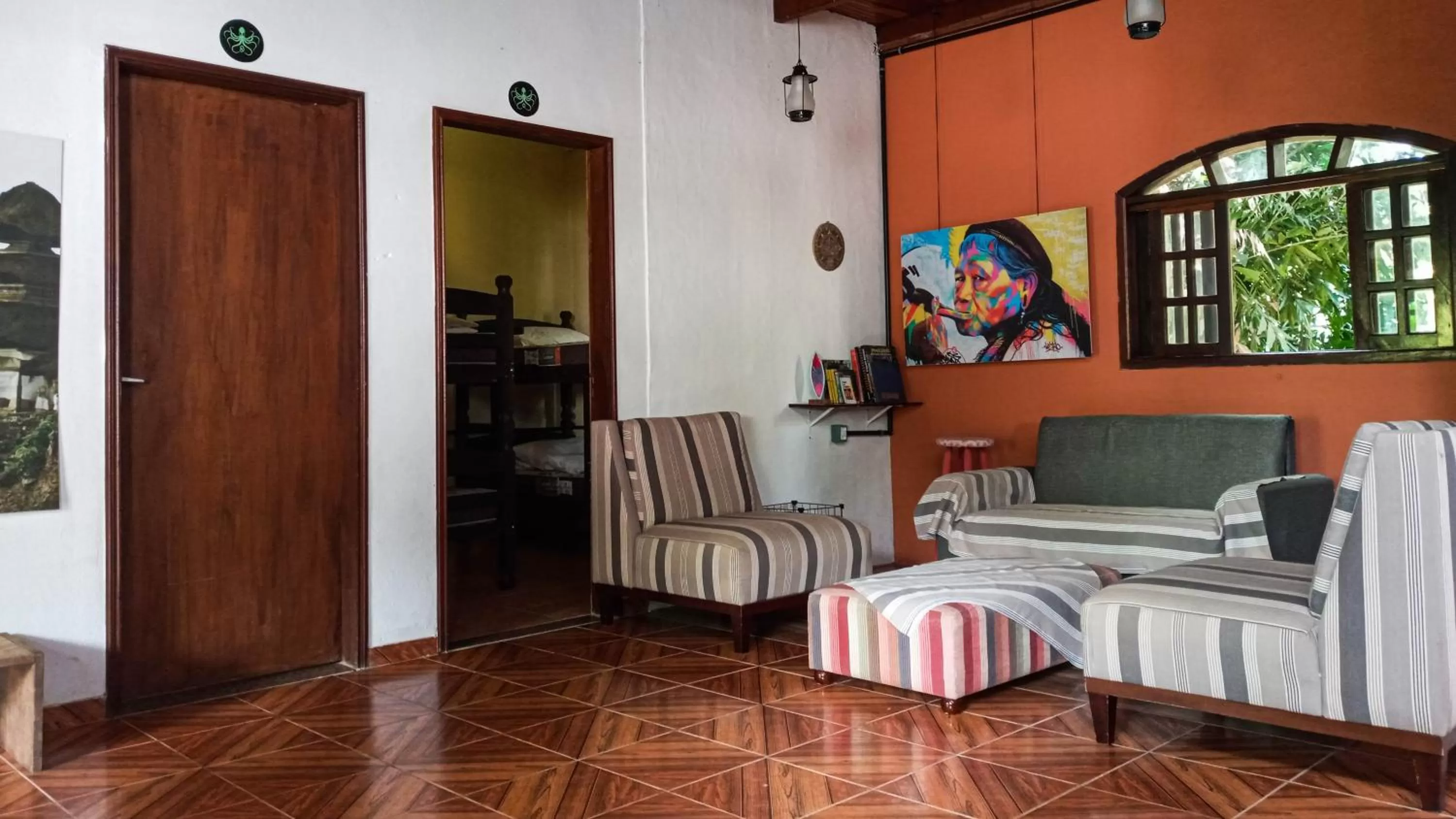 Seating Area in Pousada e Hostel Marthi