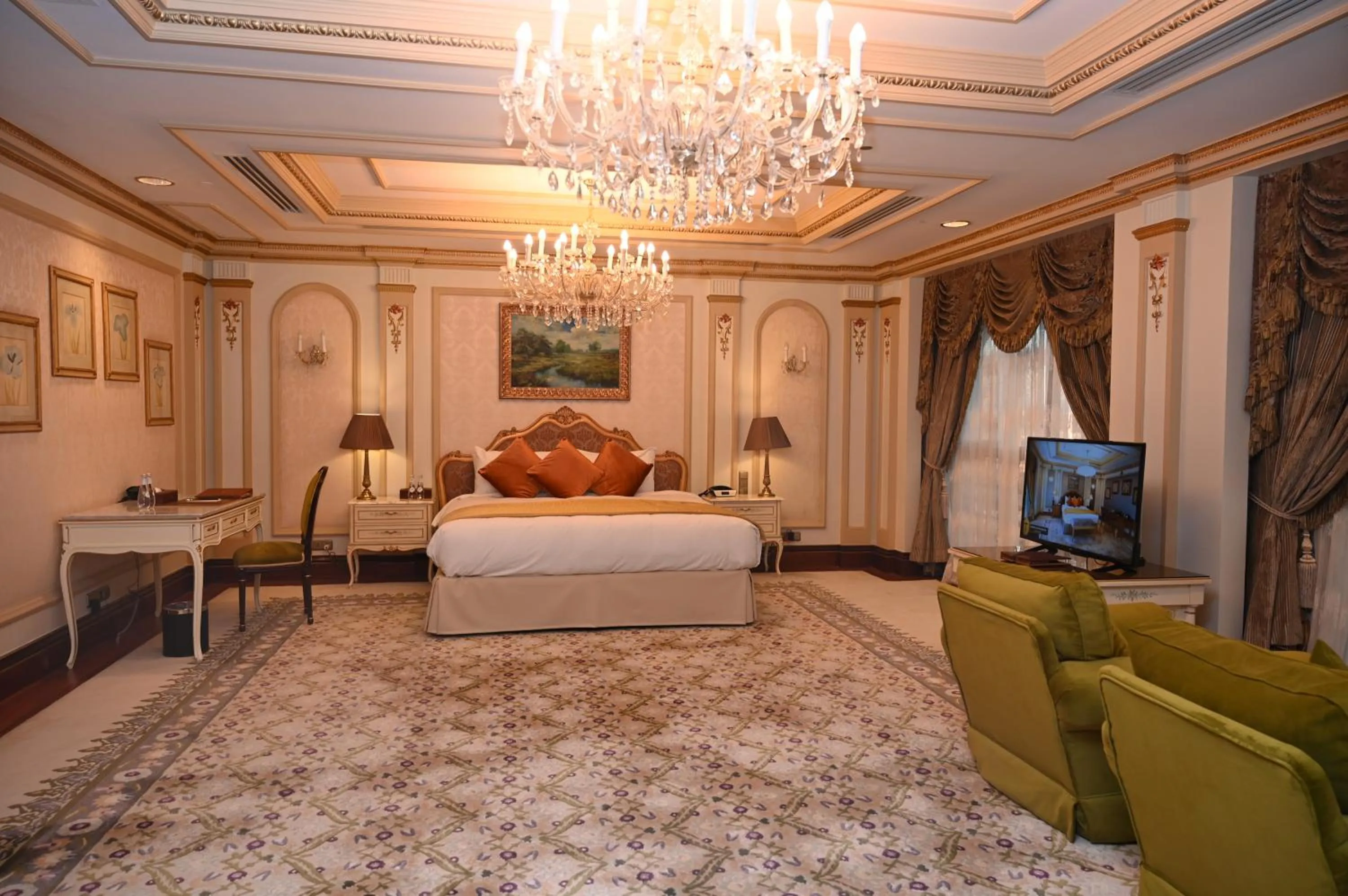 Bed in Dar Al Taqwa Hotel