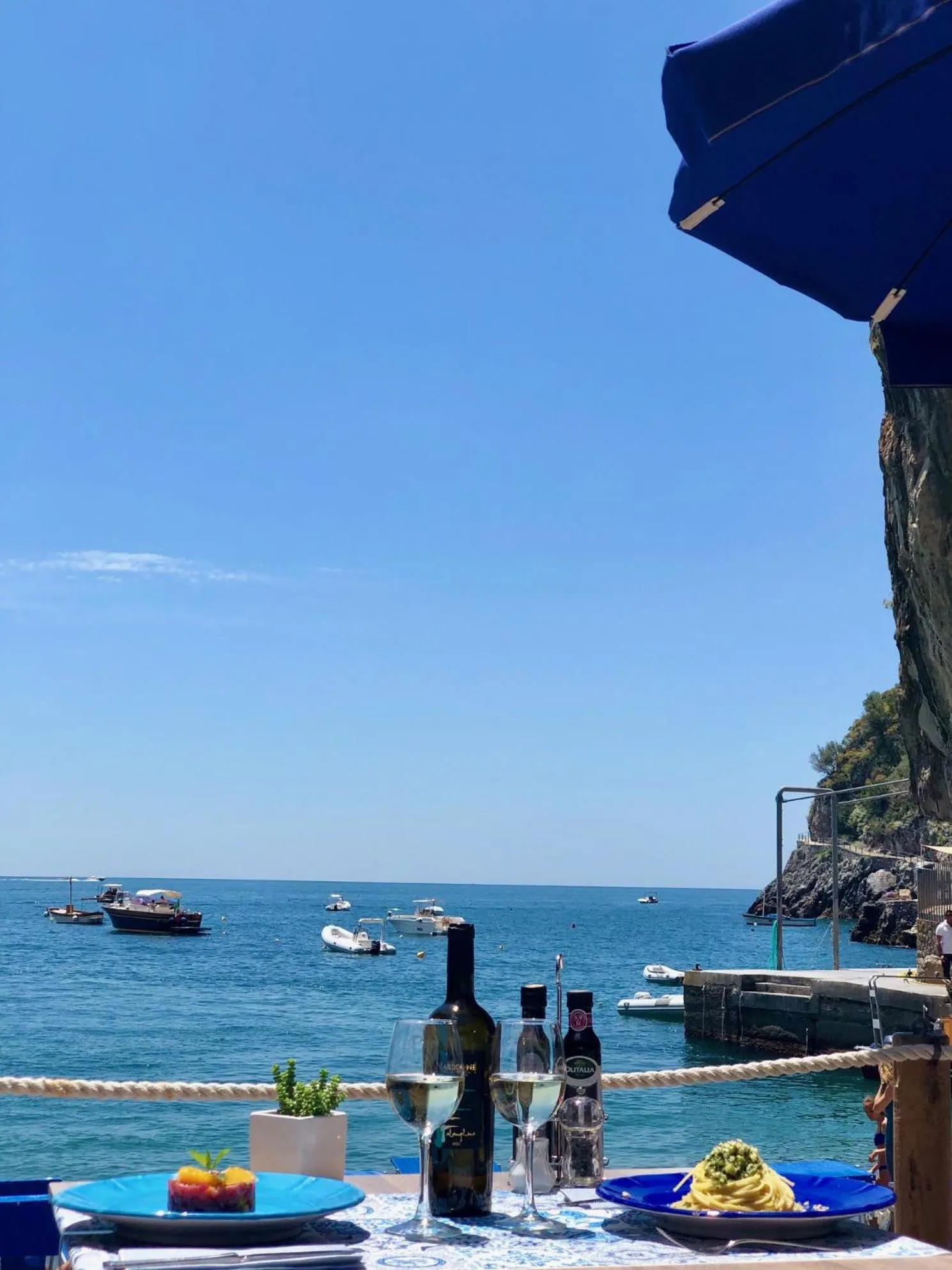 Lunch in Hotel Alfonso A Mare